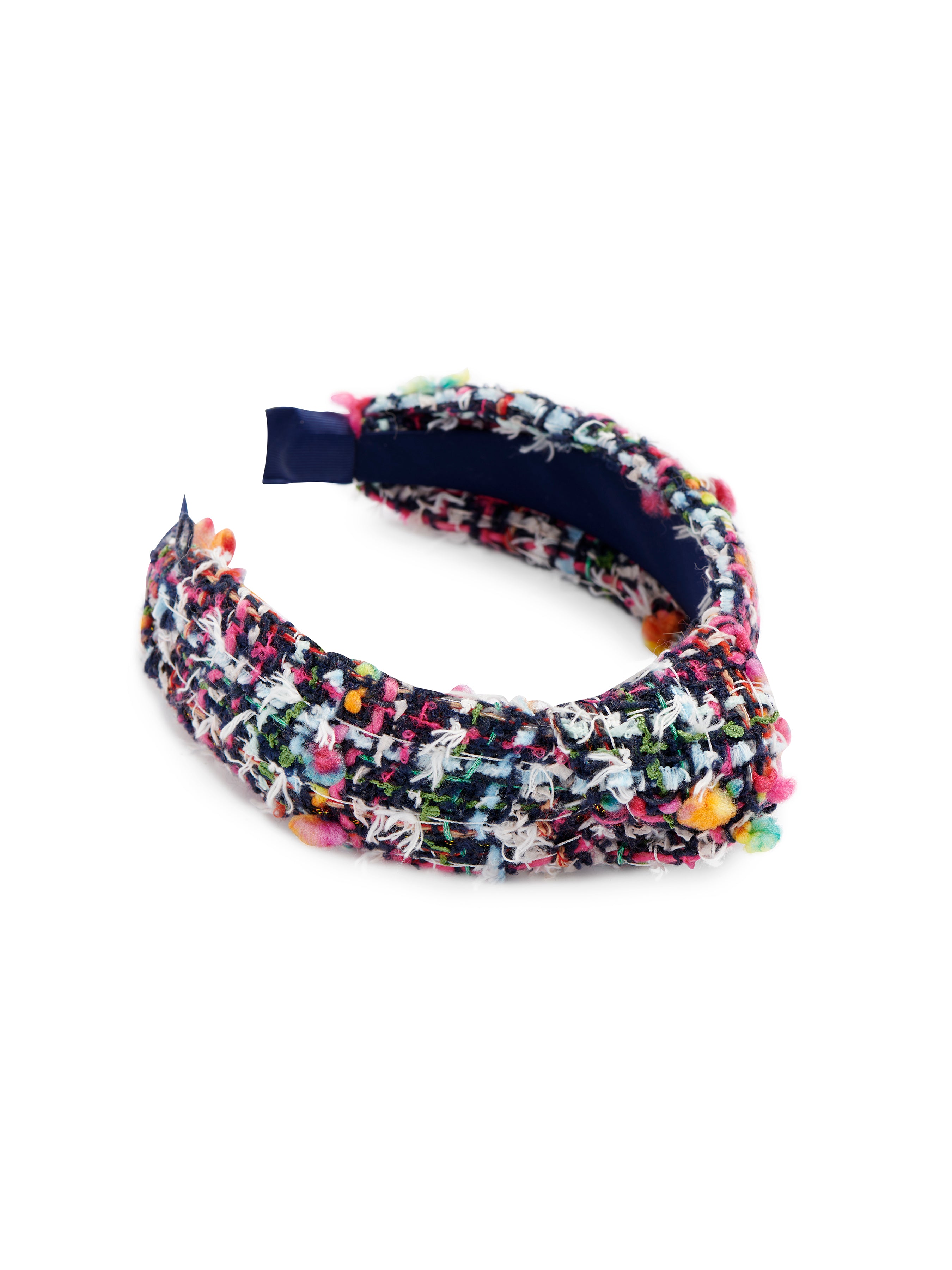 Shiraleah Nubby Knotted Headband NAVY