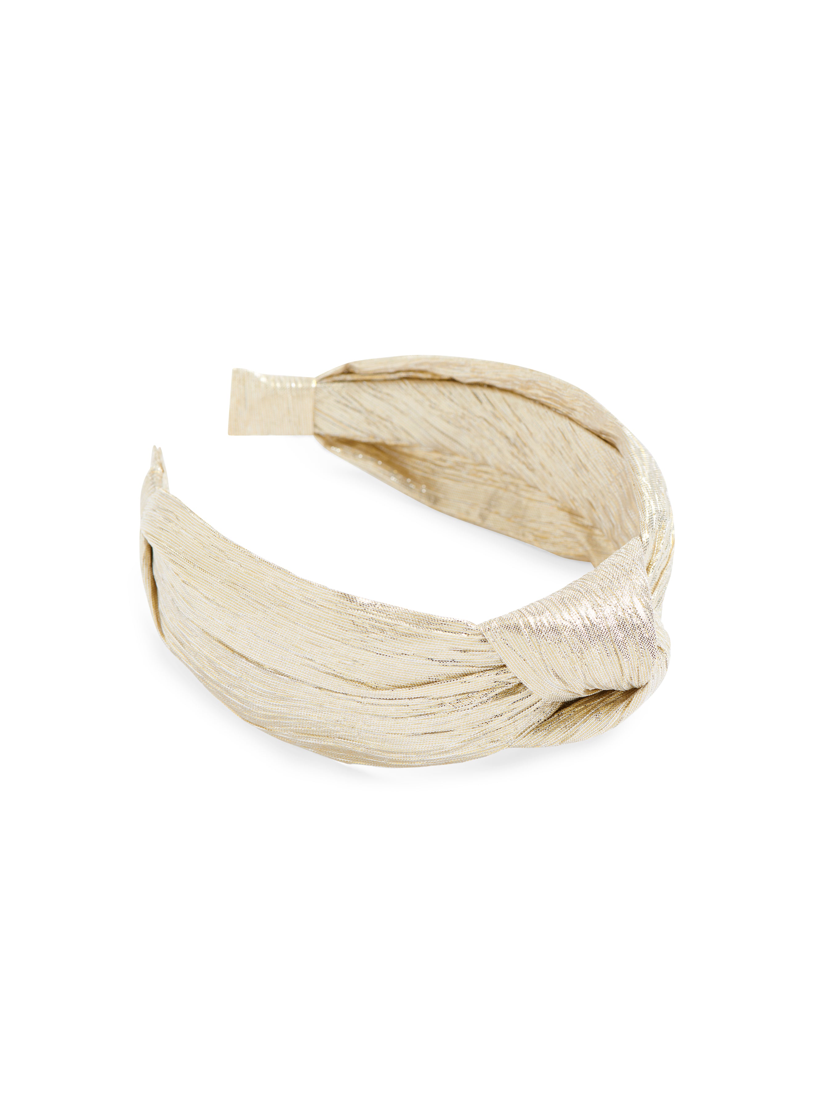 Shiraleah Goldie Knotted Headband, Champagne