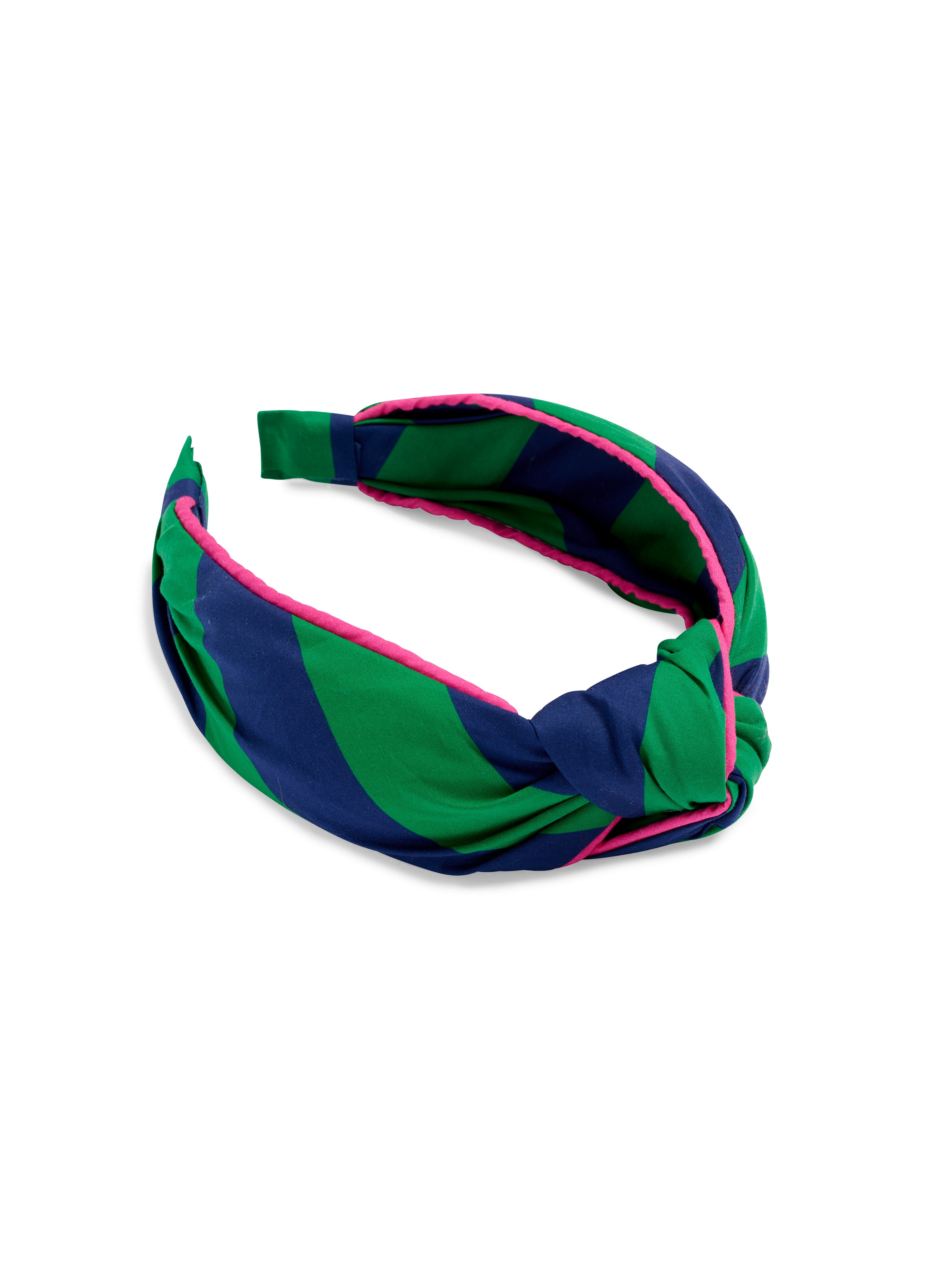 Shiraleah Festive Stripe Headband NAVY