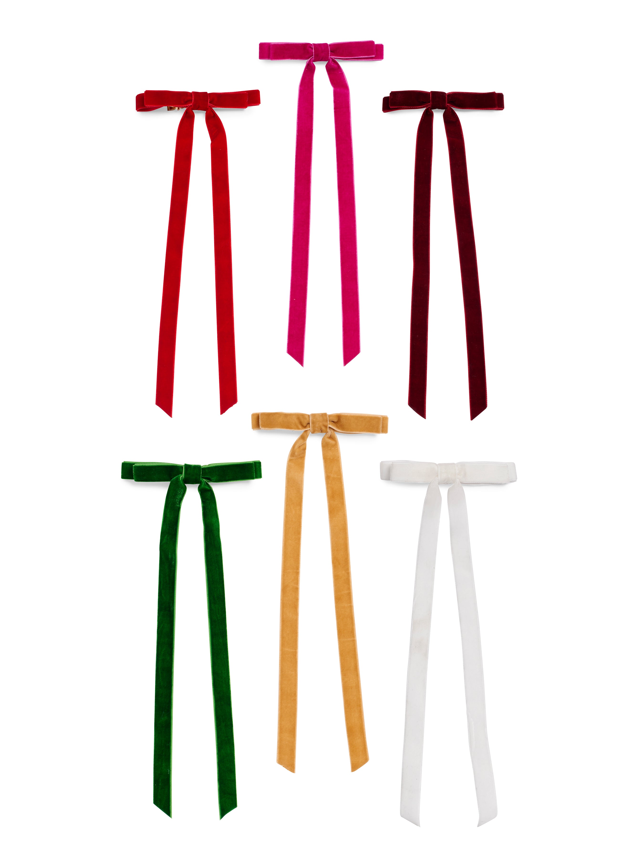Shiraleah Assorted Set Of 6 Decorative Bows MULTI