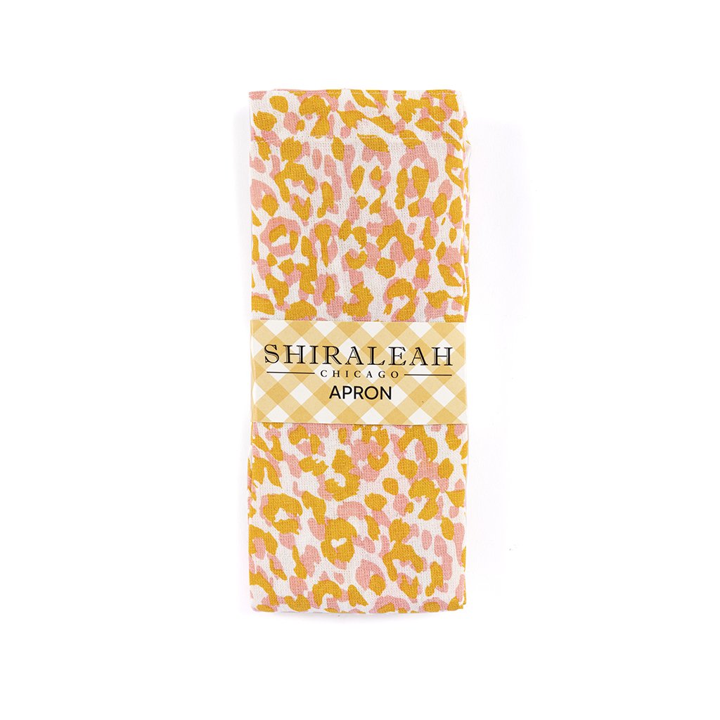 Shiraleah Nora Leopard Print Apron, Multi