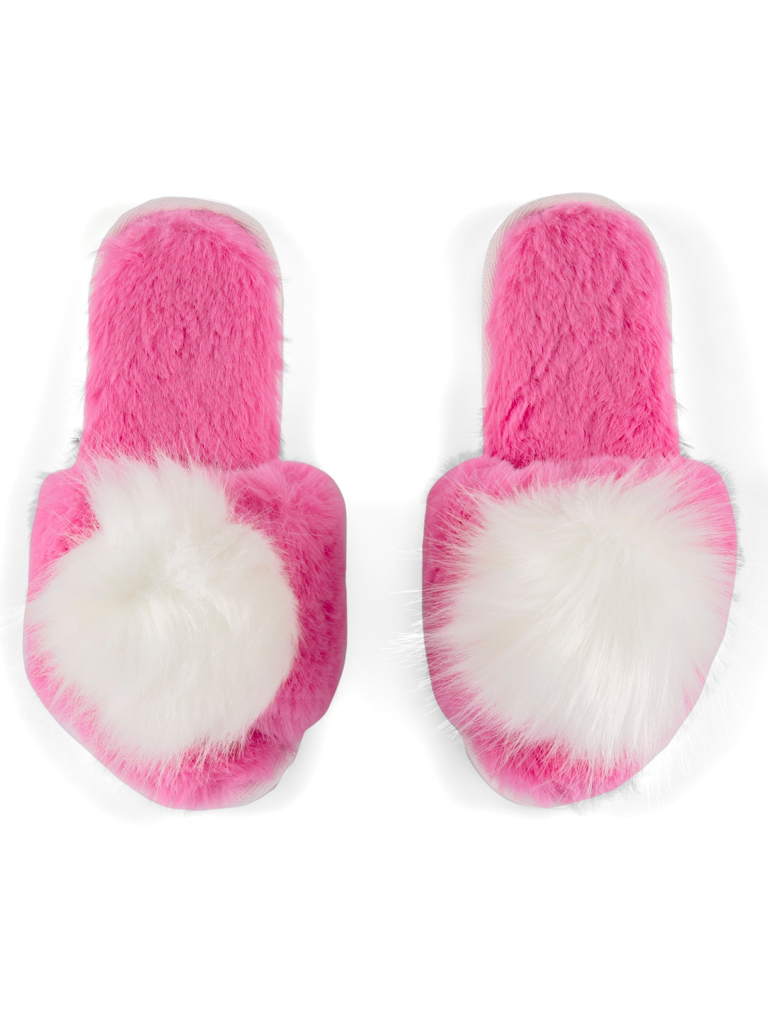 Shiraleah Assorted Set Of 2 Sizes Amore Slippers, Magenta
