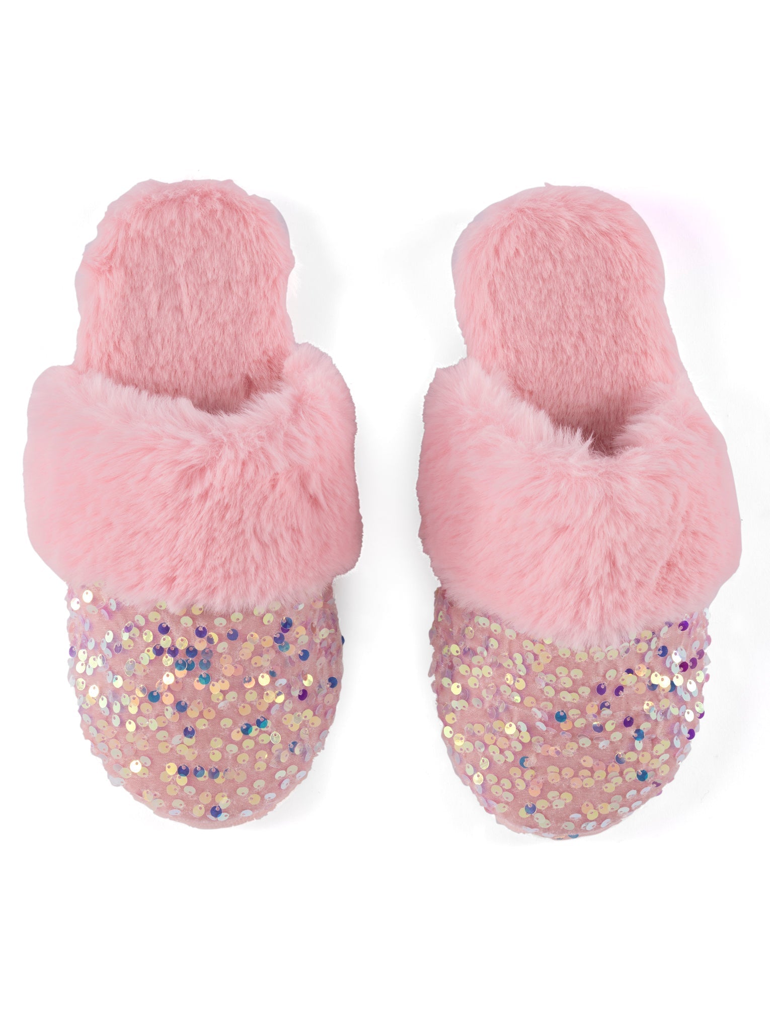 Shiraleah Assorted Set Of 2 Sizes Fiesta Slippers, Pink