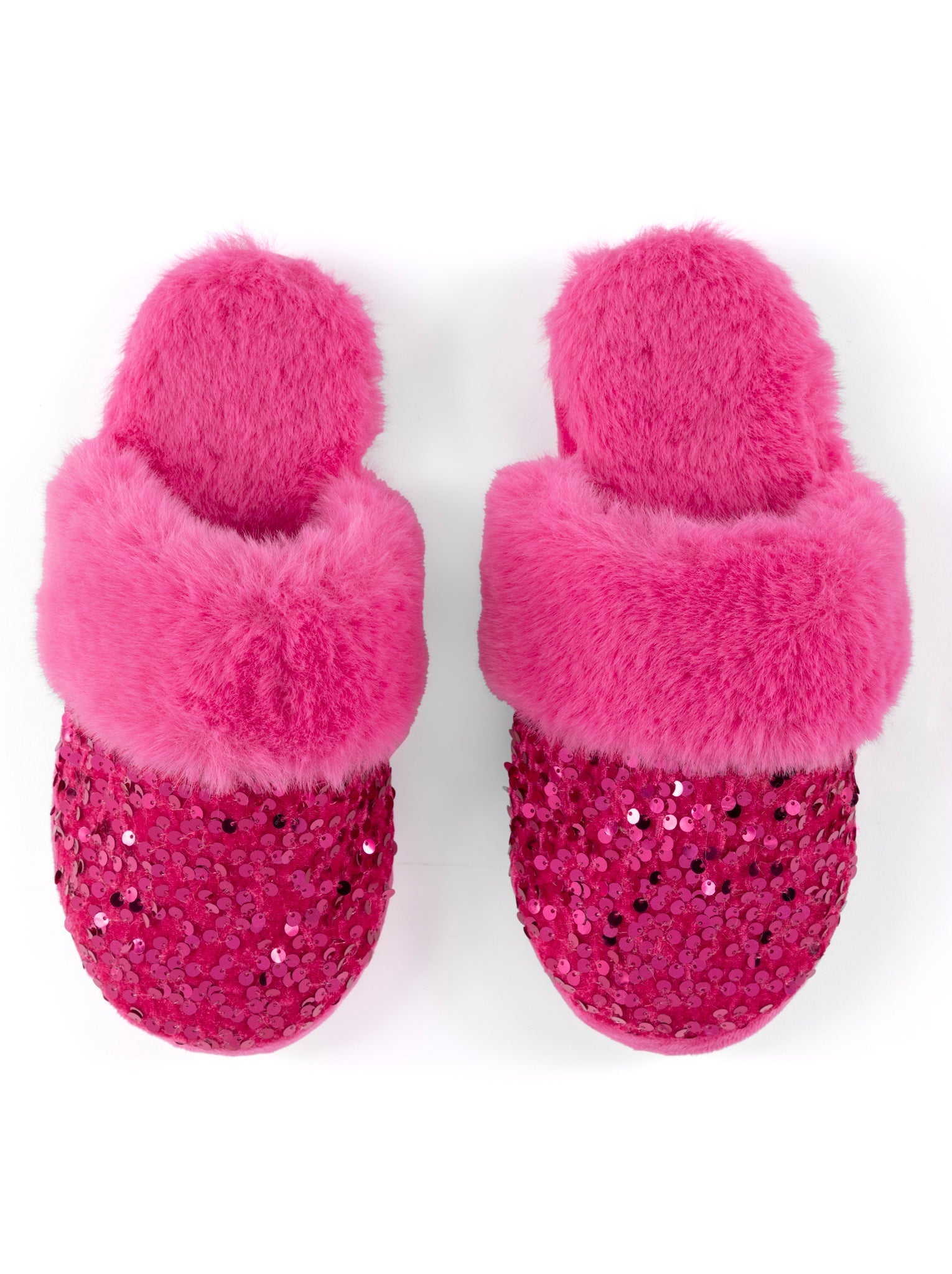 Shiraleah Assorted Set Of 2 Sizes Fiesta Slippers, Magenta