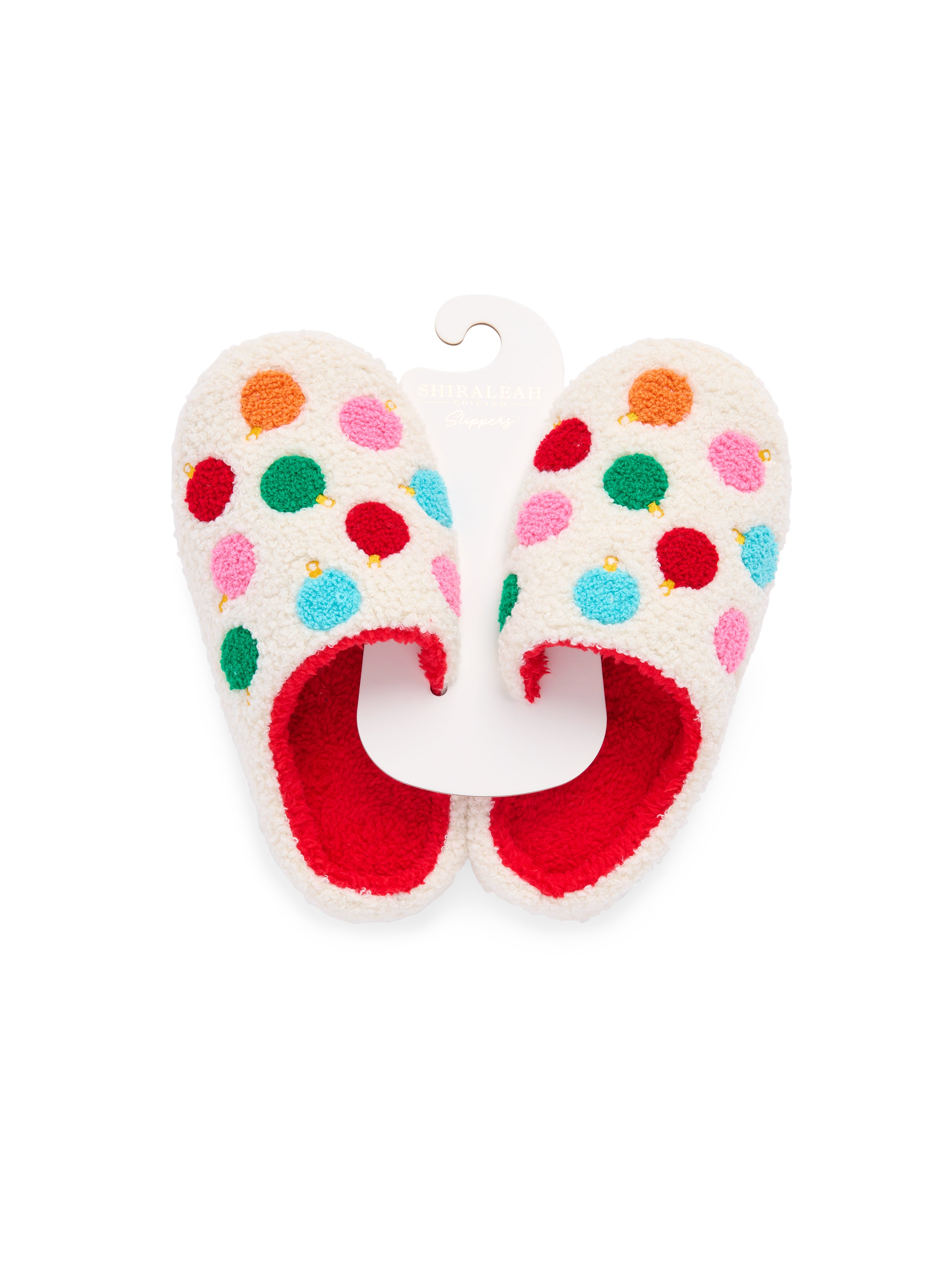 Shiraleah Ornament Slippers, Ivory IVORY / S/M