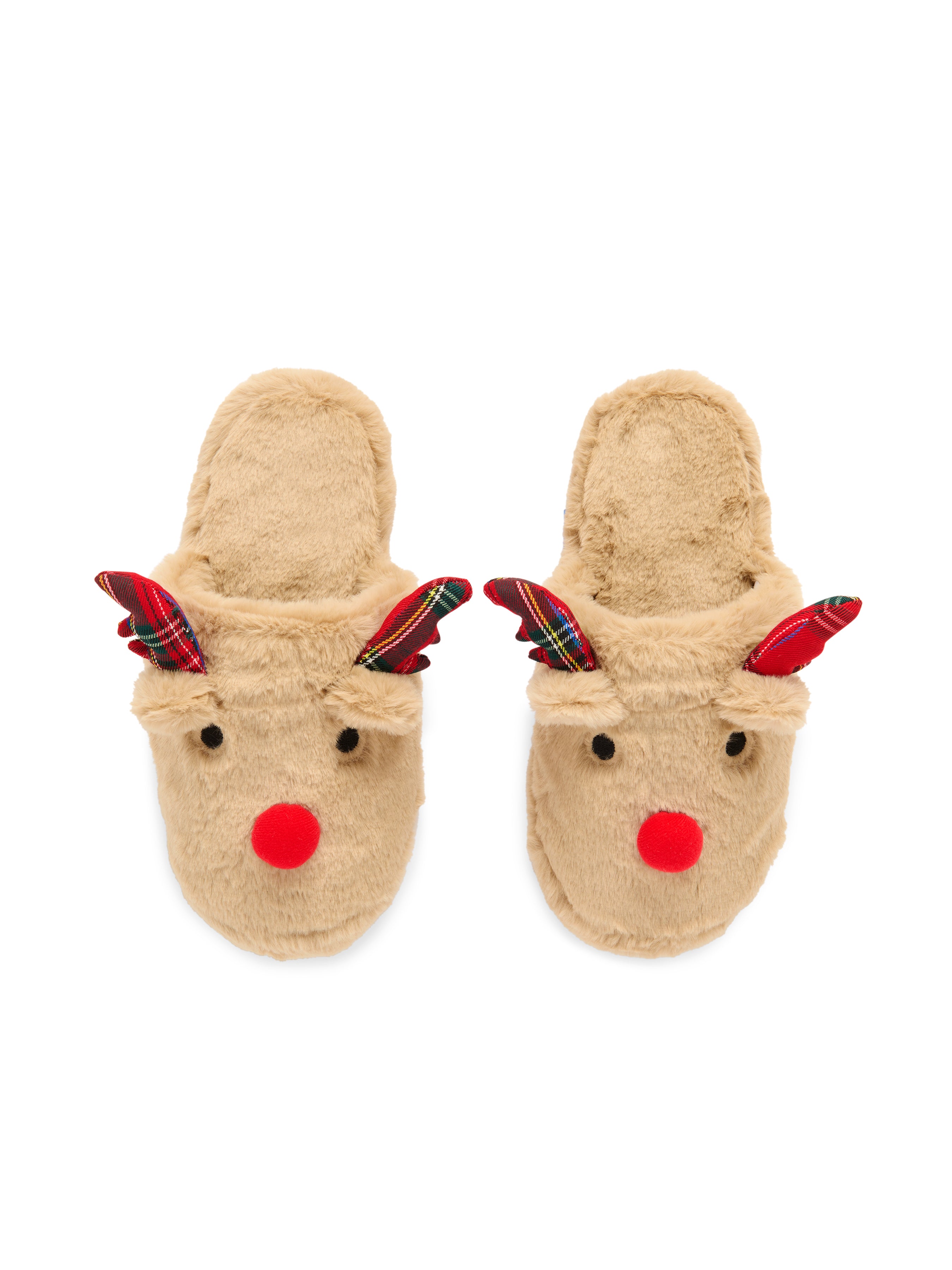 Shiraleah Reindeer Slippers, Brown BROWN / S/M