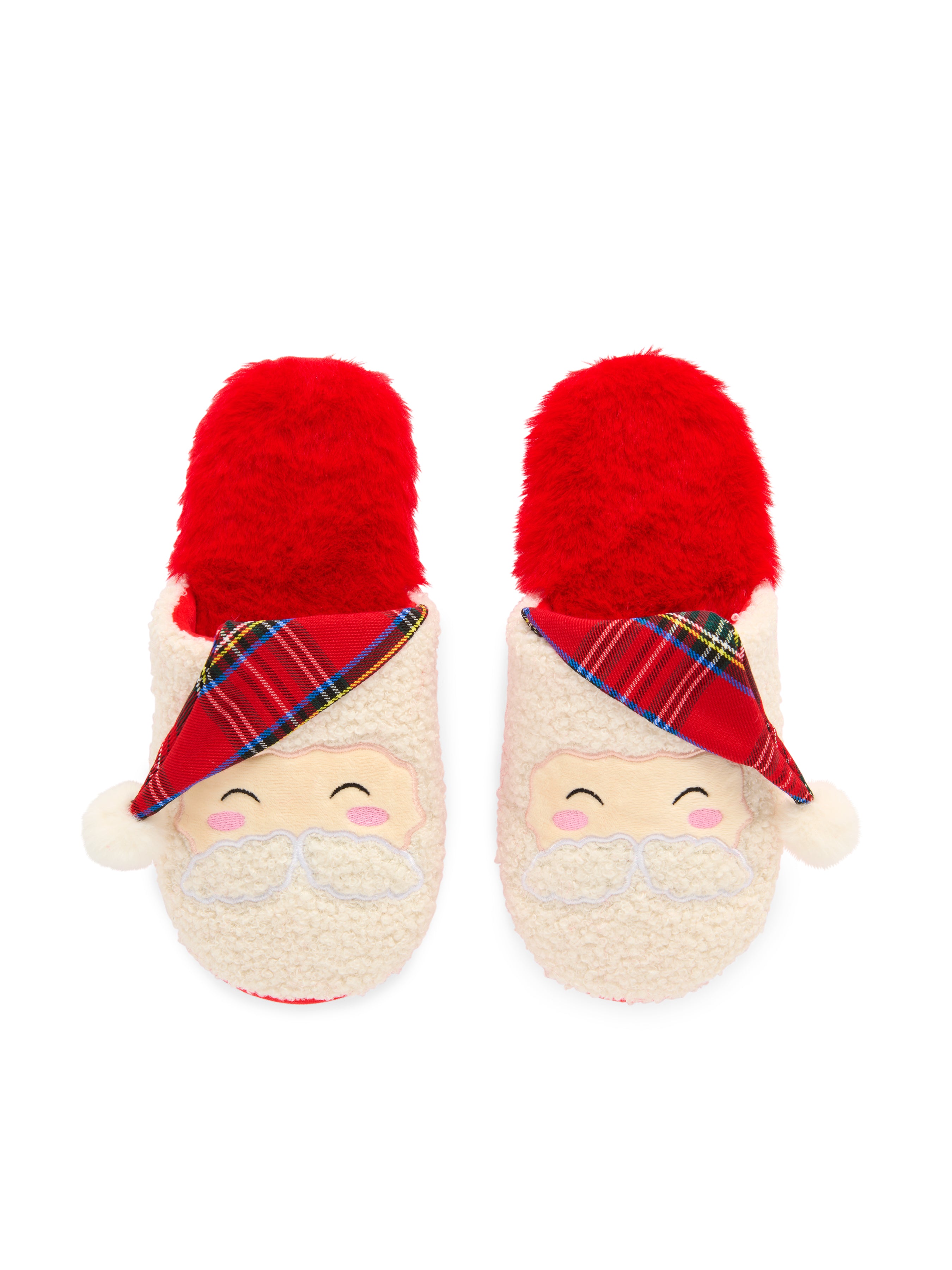 Shiraleah Santa Slippers, Red RED / S/M