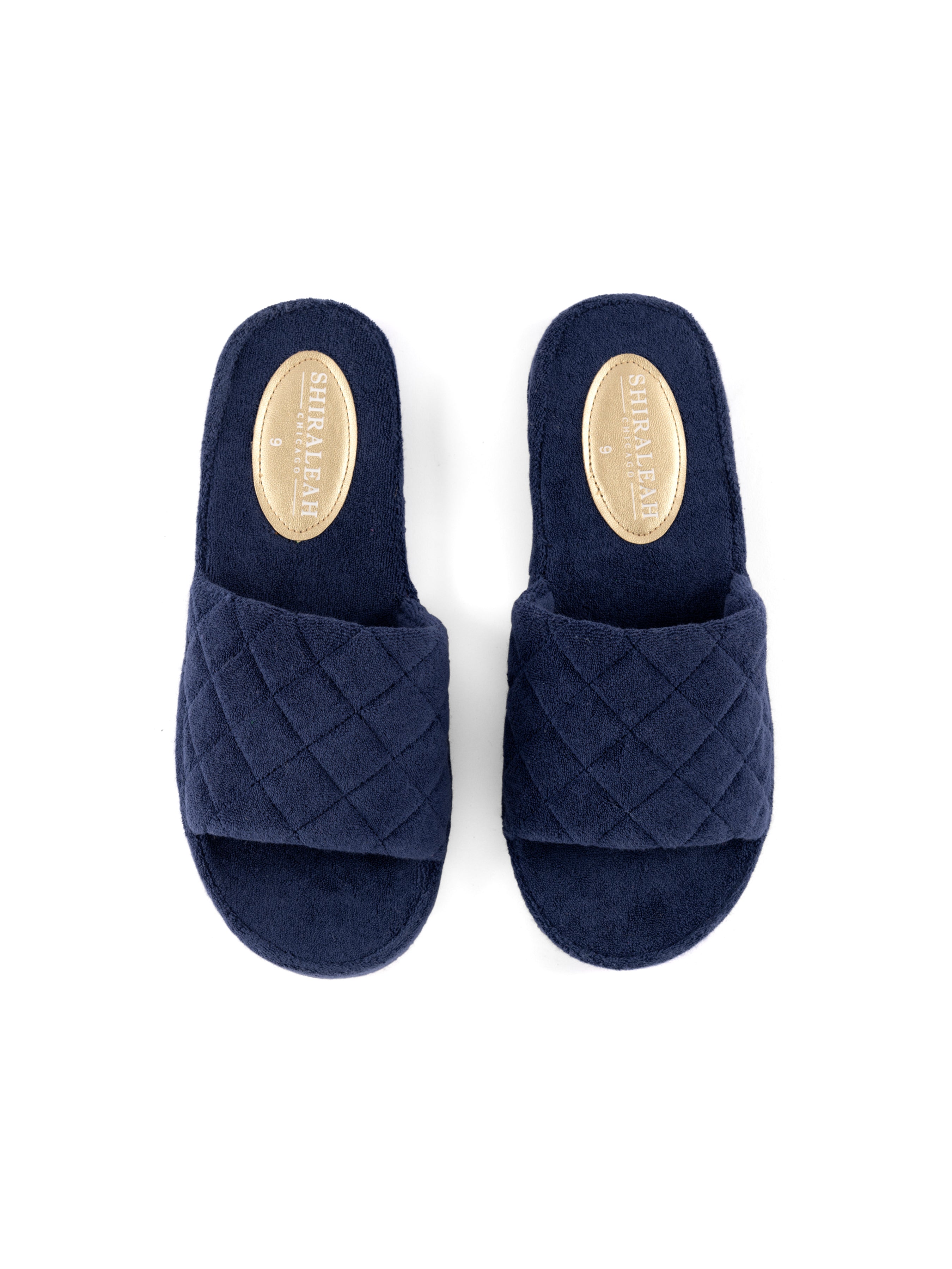 Shiraleah Sol Terry Pool Slides, Navy