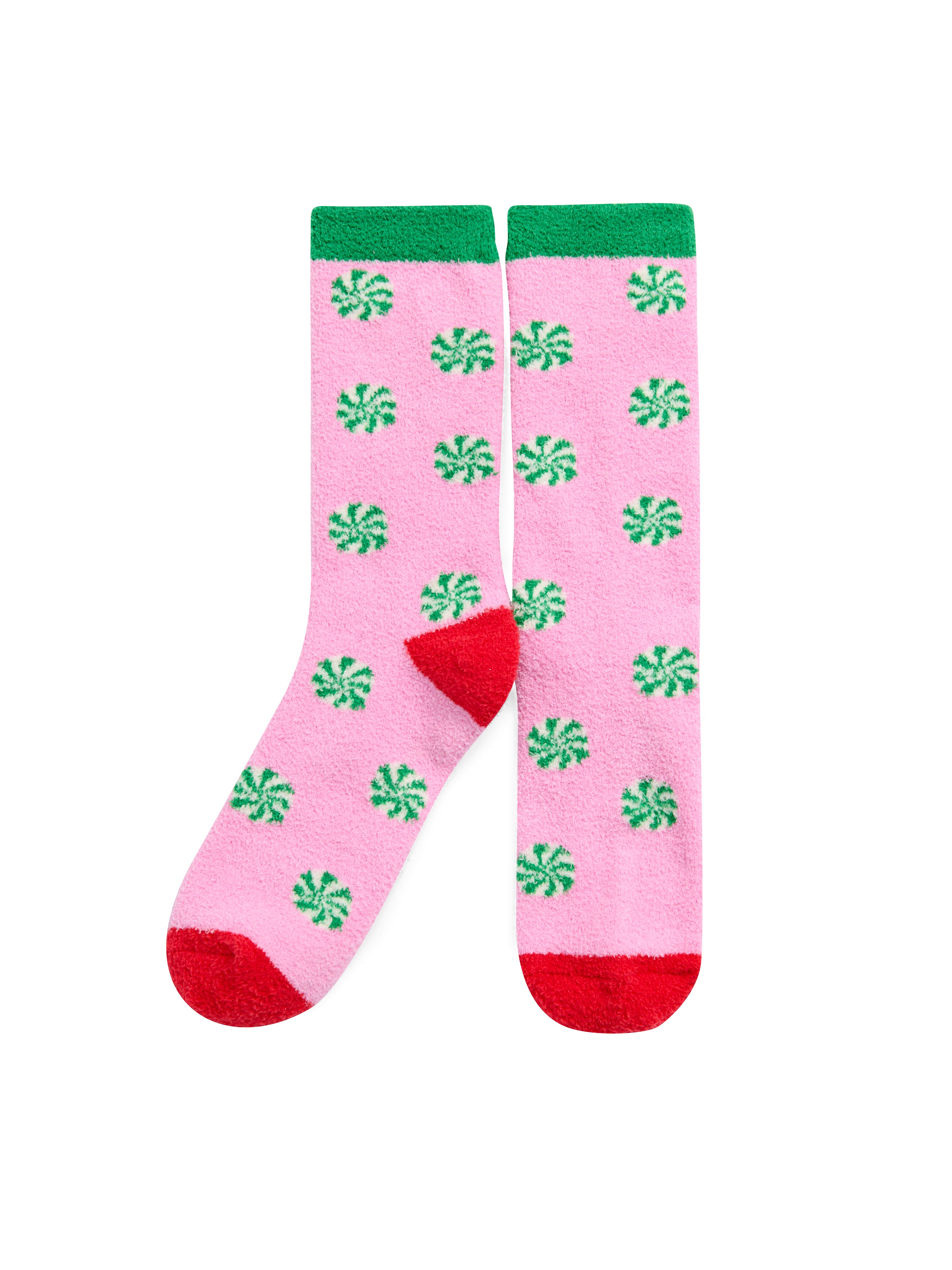 Shiraleah Peppermint Socks, Pink