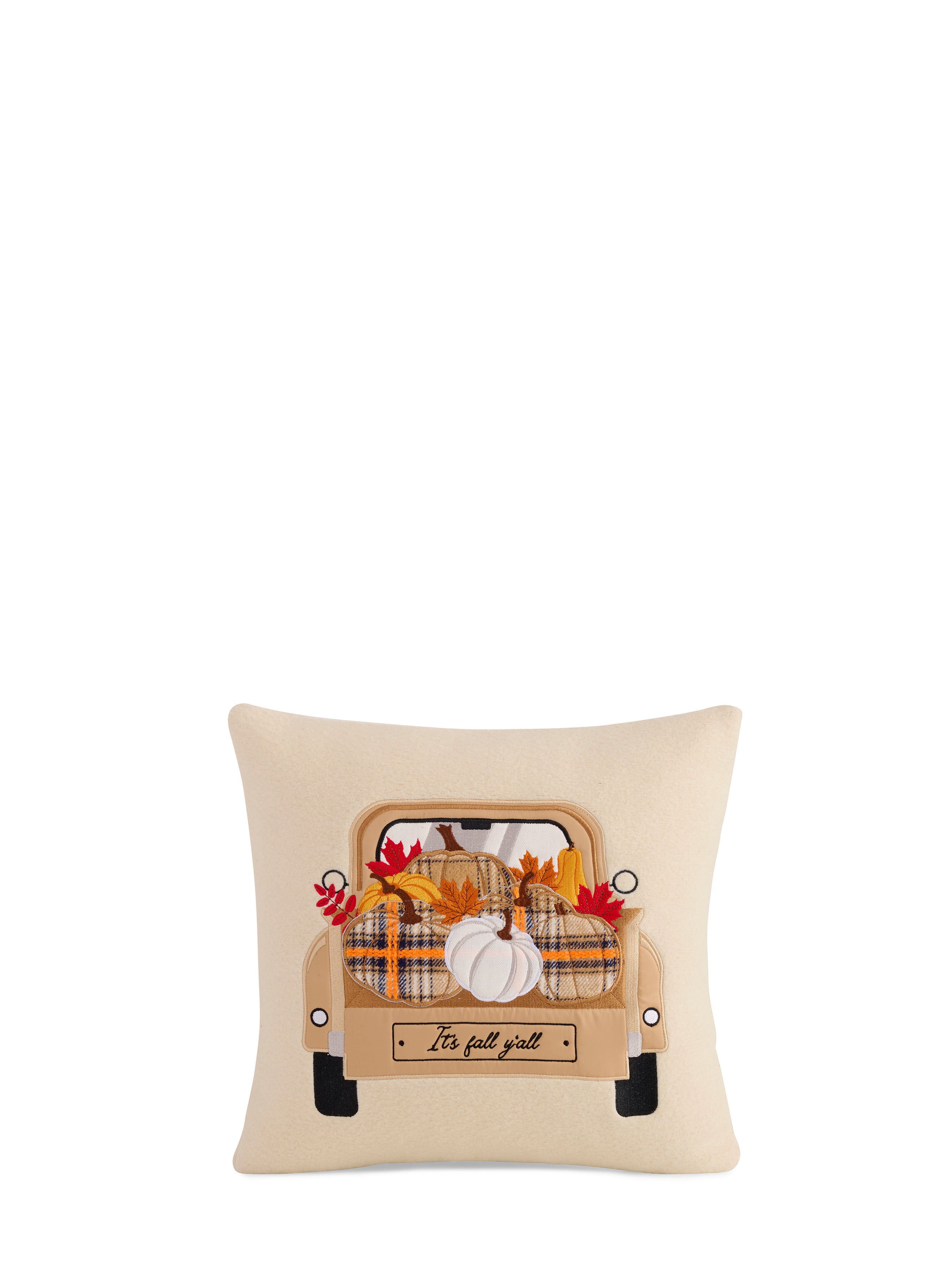Shiraleah "It's Fall Y'all" Pillow, Ivory