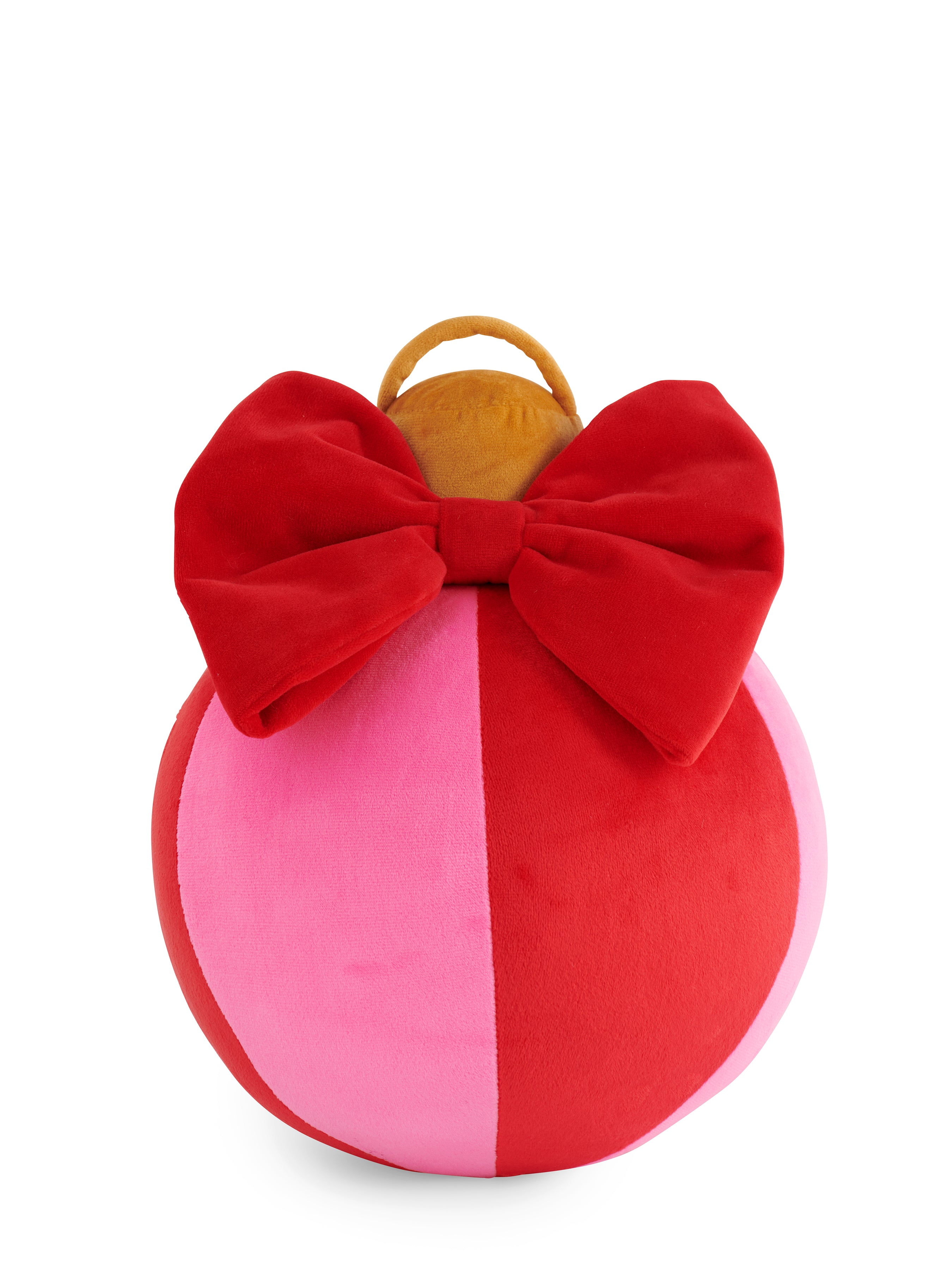 Shiraleah Festive Bauble Medium Pillow RED
