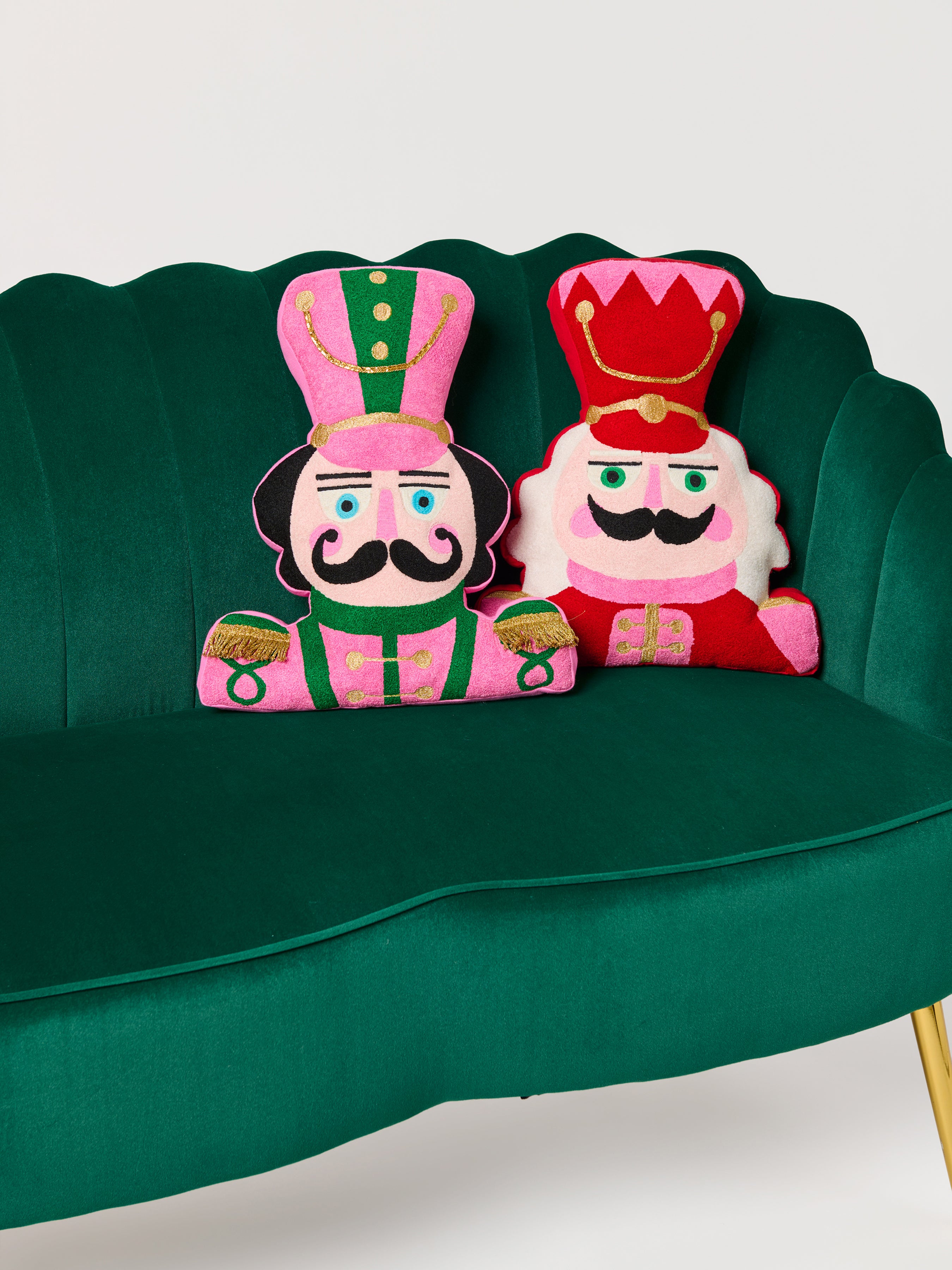 Shiraleah Sugar Plum Prince Pillow, Pink