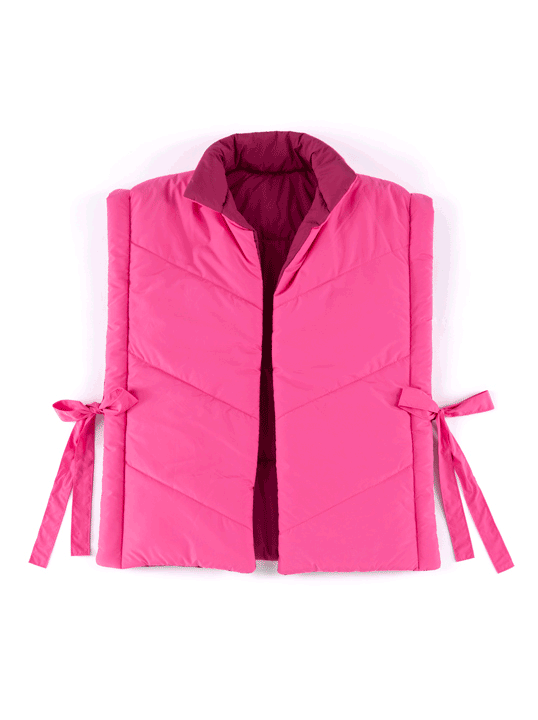 Shiraleah Petra Reversible Vest, Pink