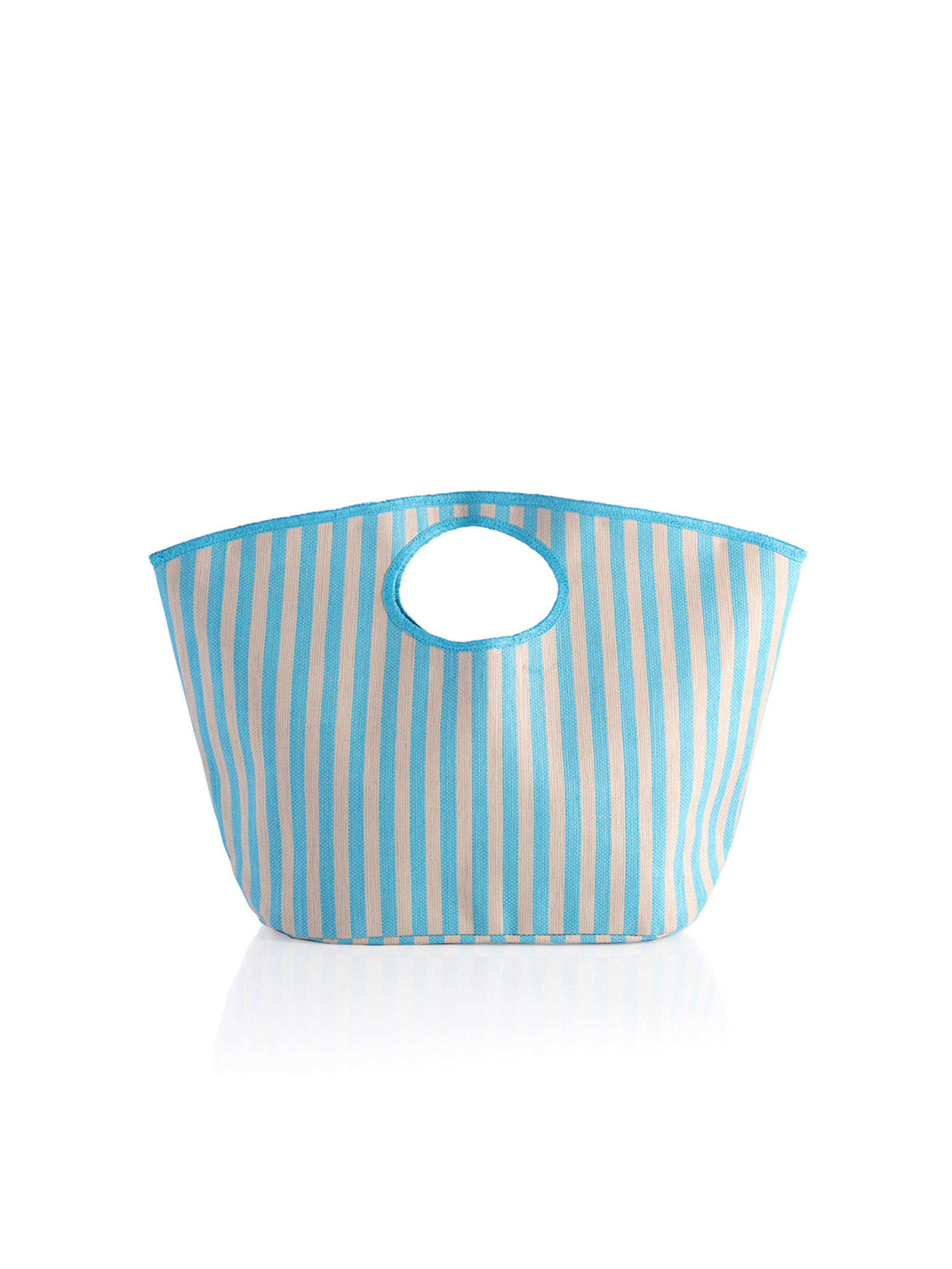 Shiraleah Lolita Stripe Tote, Turquoise