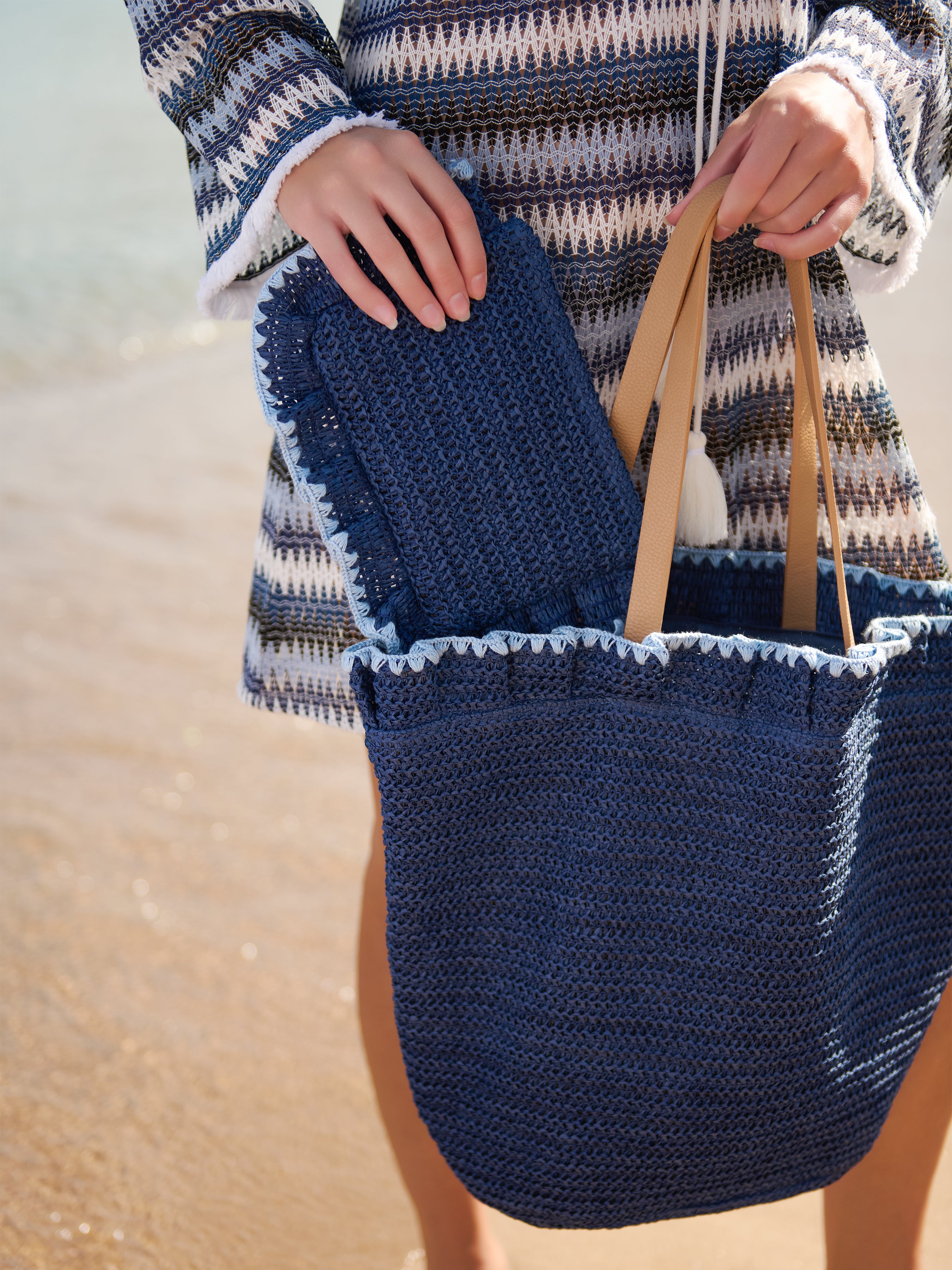 Shiraleah Arabella Tote NAVY