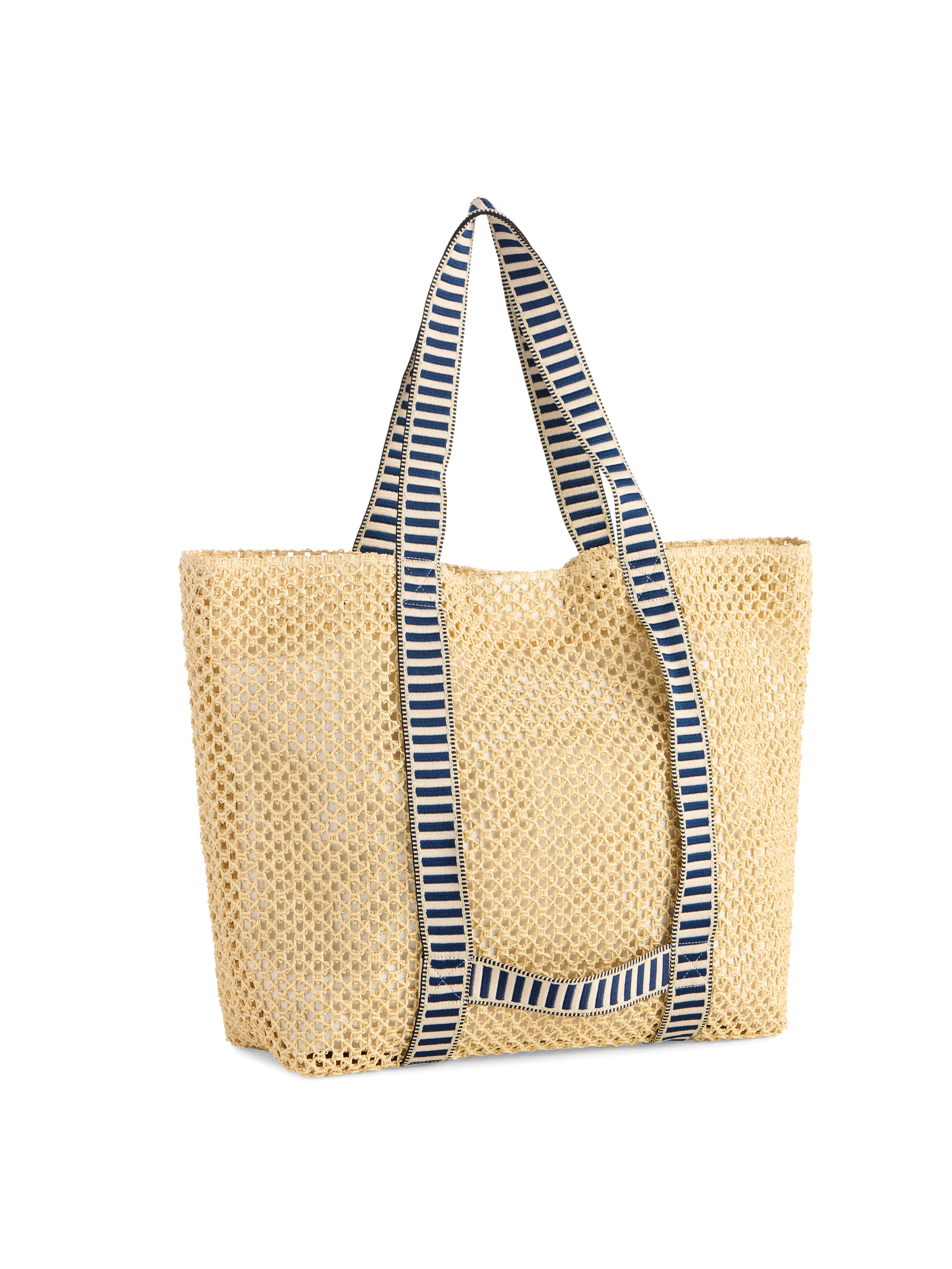 Shiraleah Dorian Tote and Hat Set NAVY