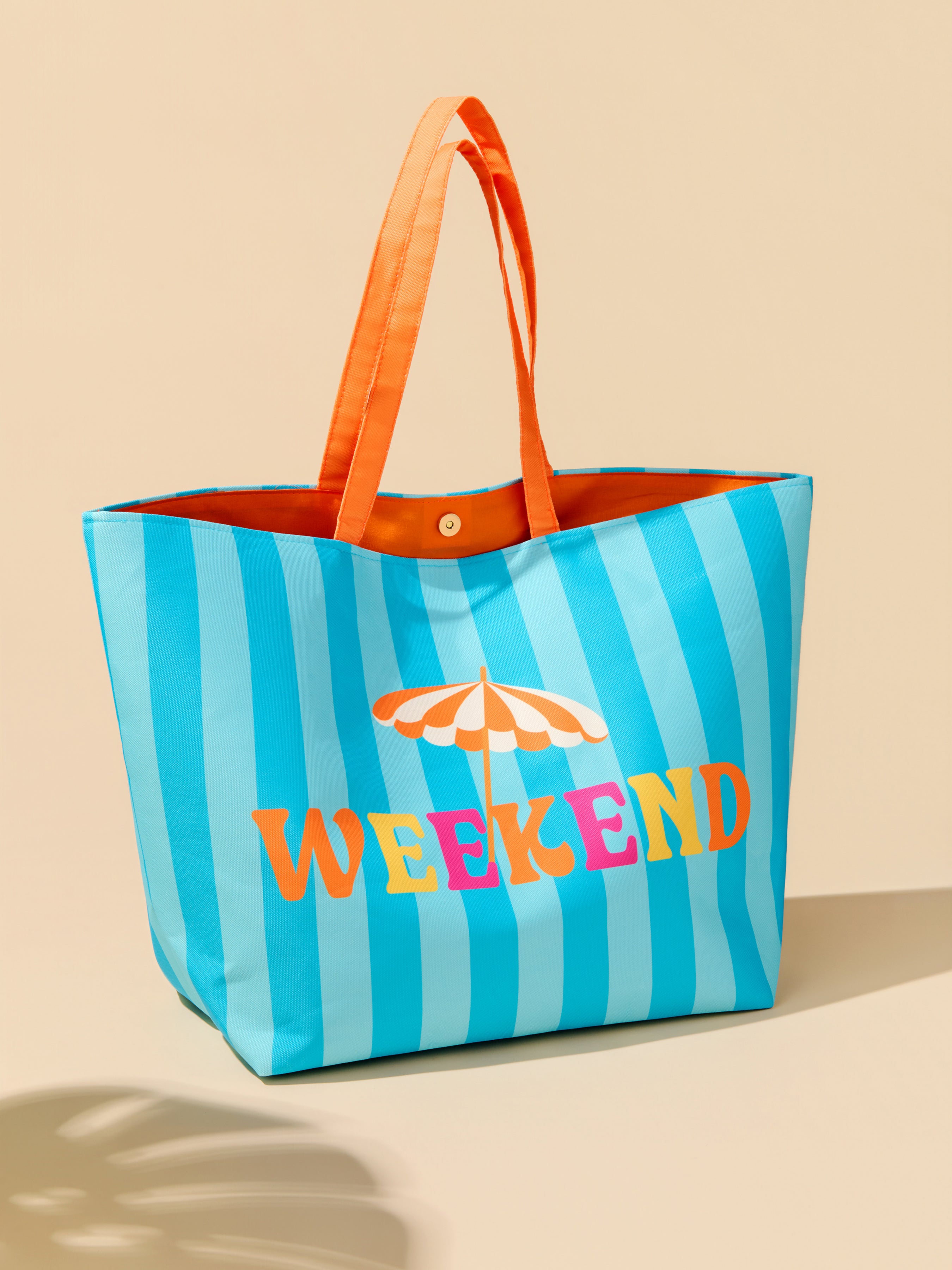 Shiraleah "Weekend" Carryall Tote, Turquoise