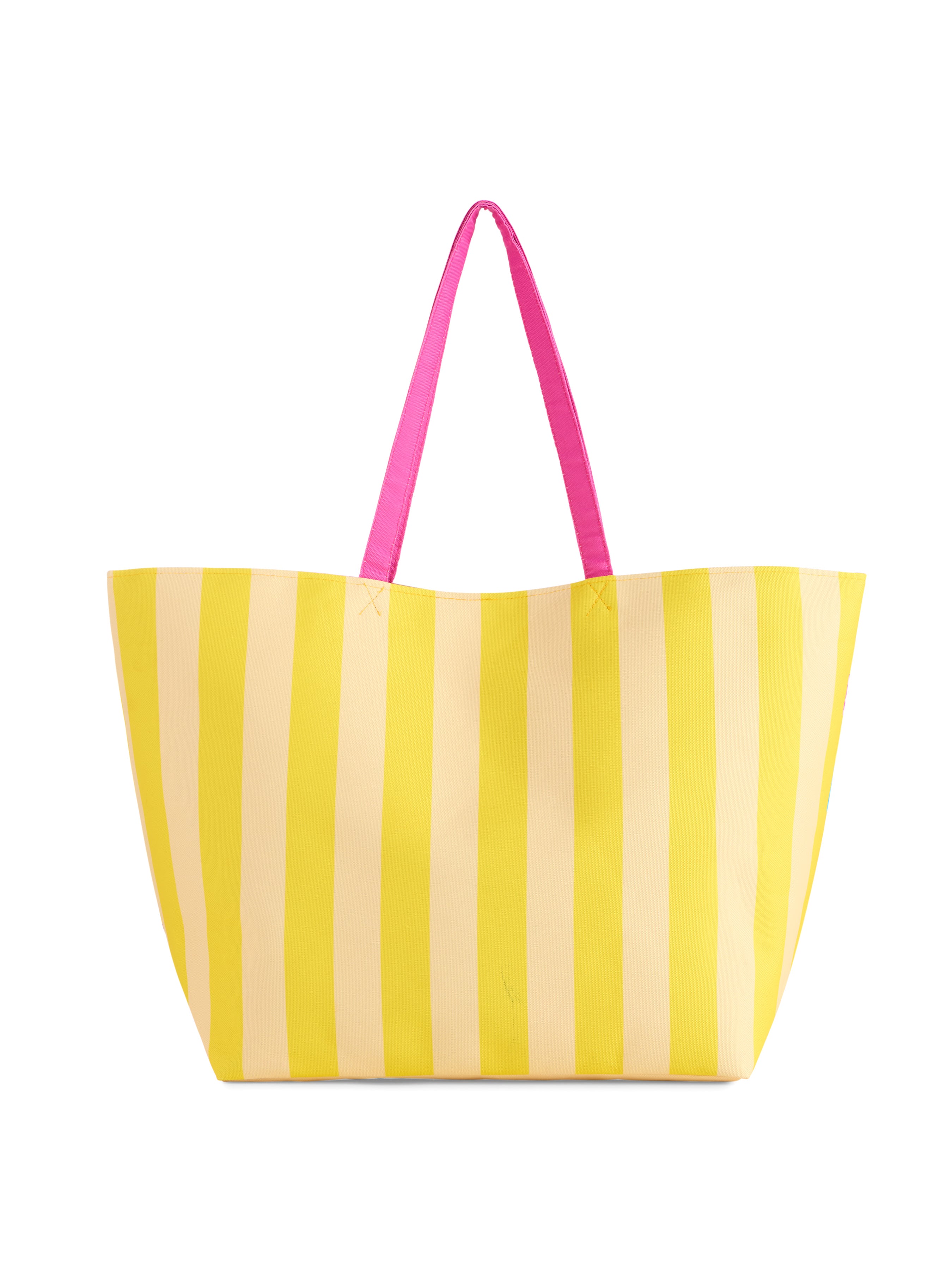 Shiraleah Popsicle Carryall Tote, Yellow