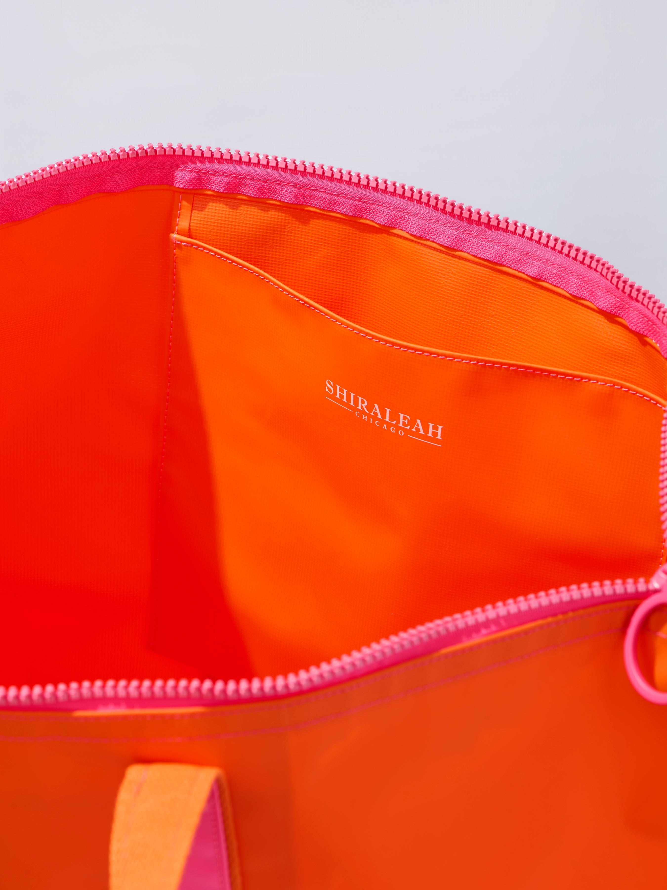 Shiraleah Port Water Resistant Tote ORANGE