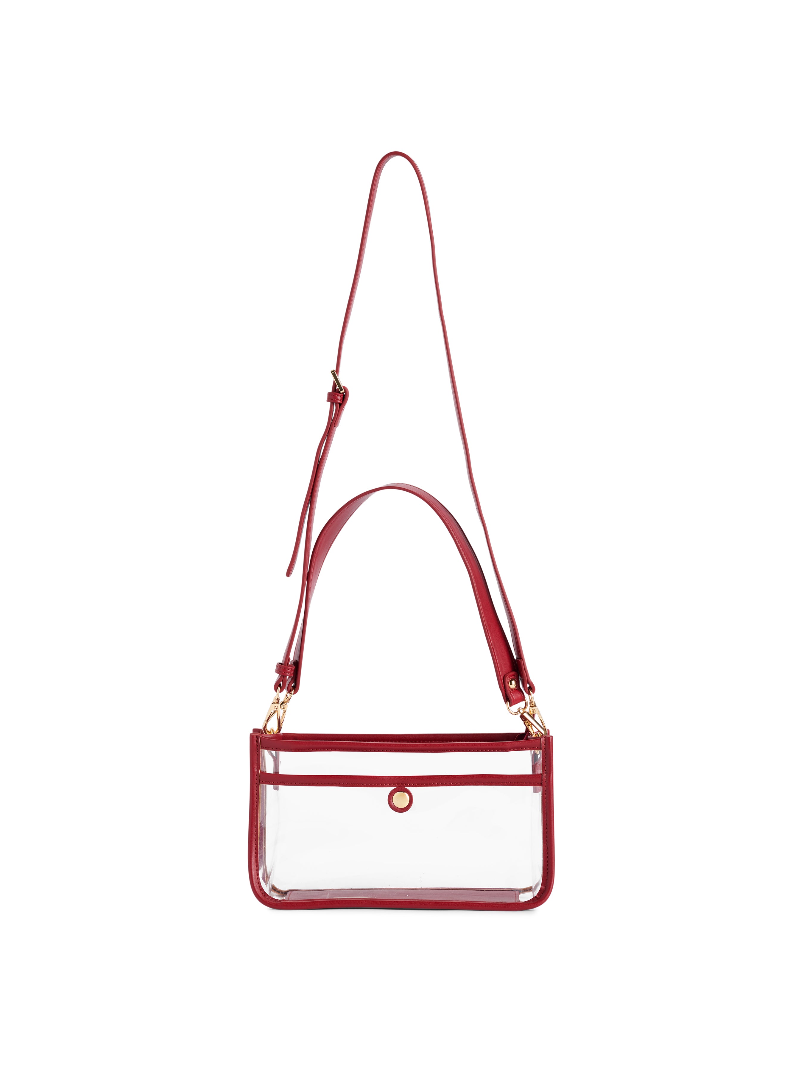 Shiraleah Spectator Shoulder Bag MAROON / OS