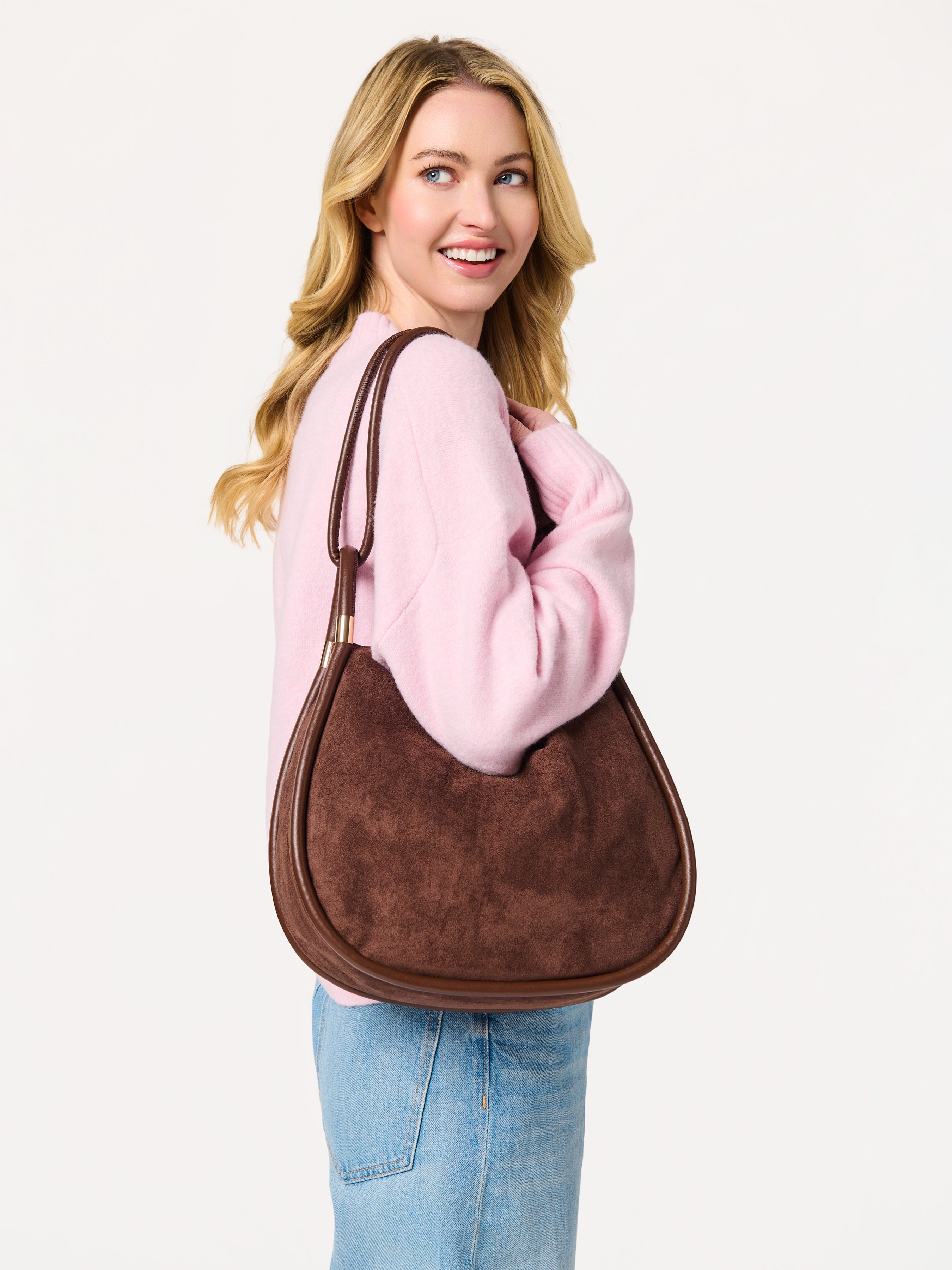 Shiraleah Danny Shoulder Bag BROWN / OS