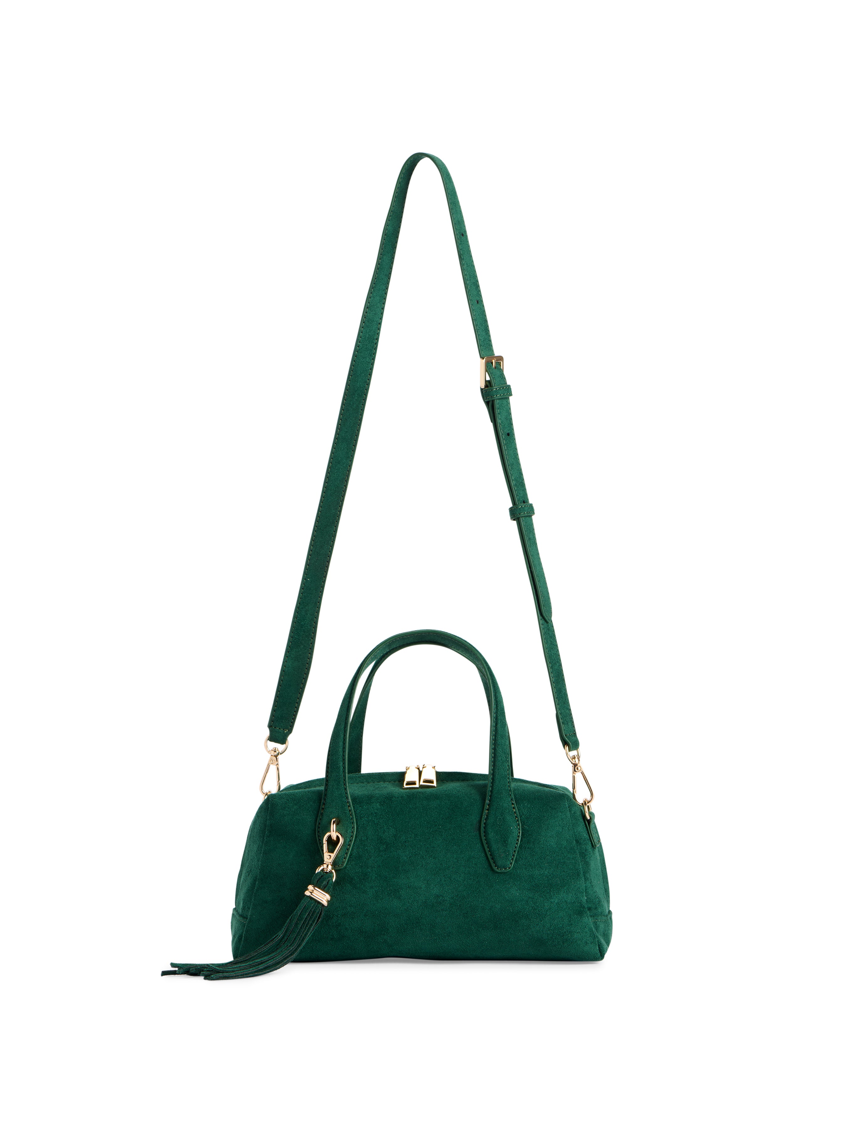 Shiraleah Kylie Mini Bowler Bag EMERALD / OS
