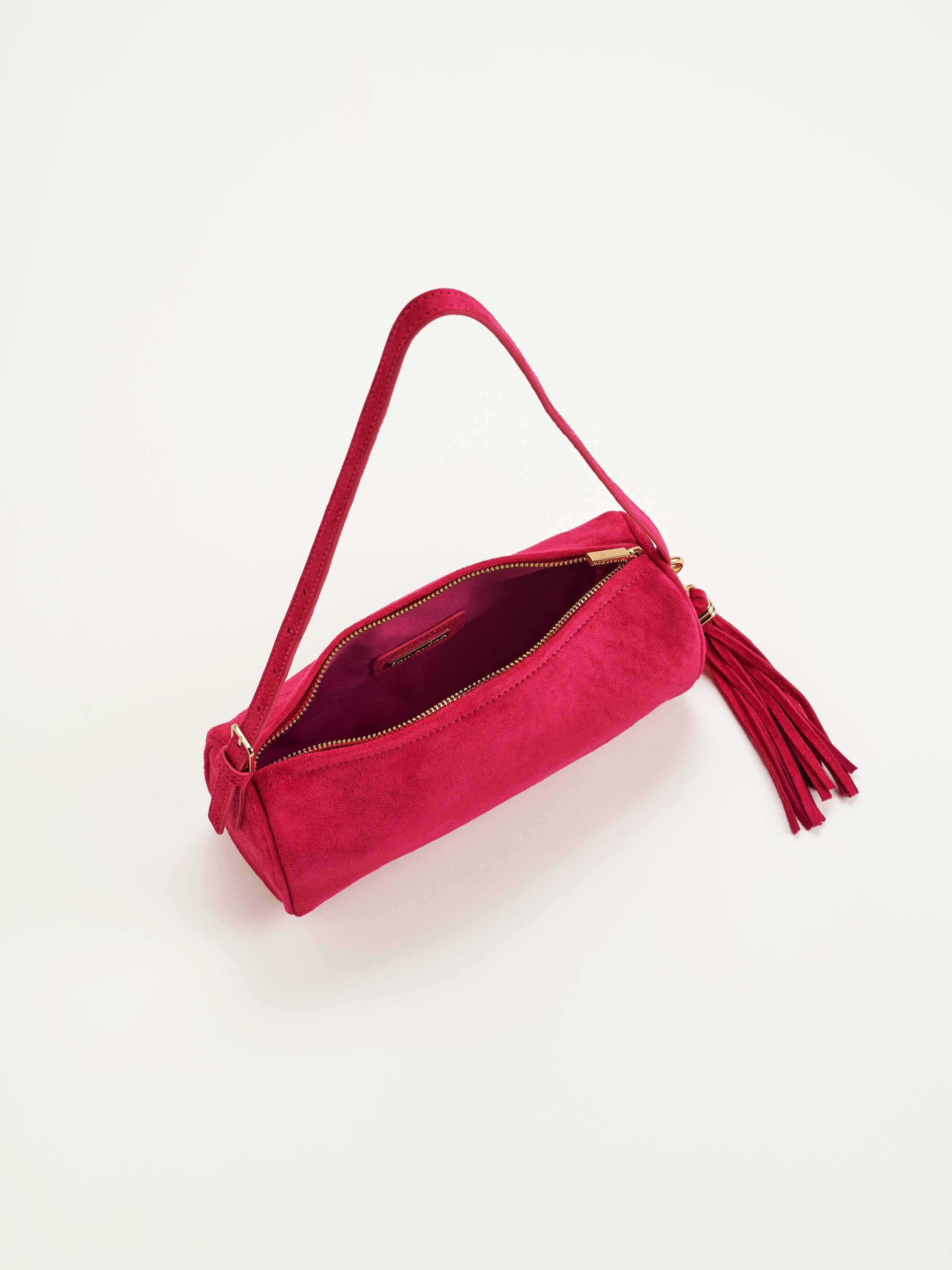 Shiraleah Kylie Barrel Shoulder Bag MAGENTA / OS