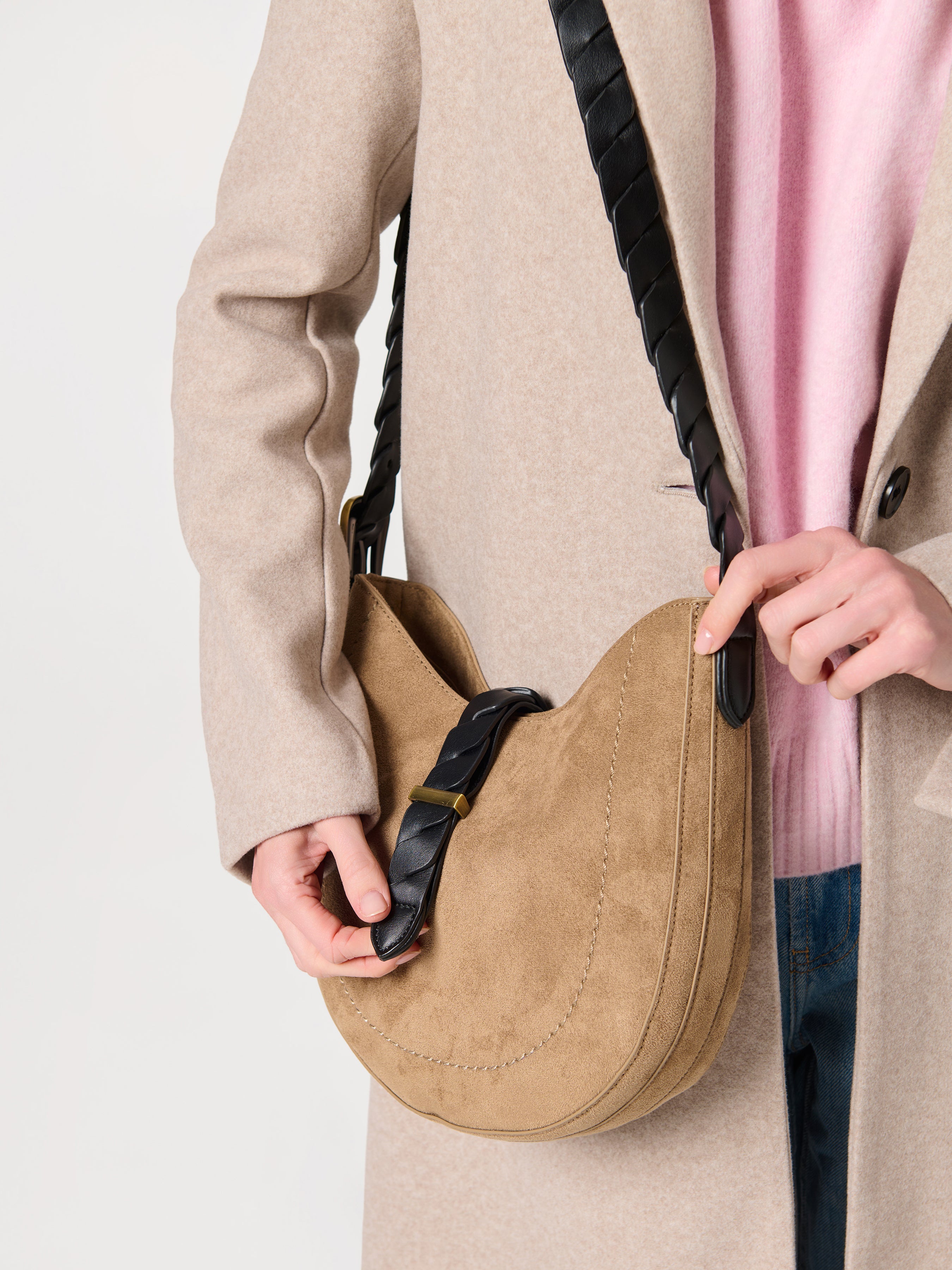 Shiraleah Roberta Cross-Body Bag TAUPE / OS