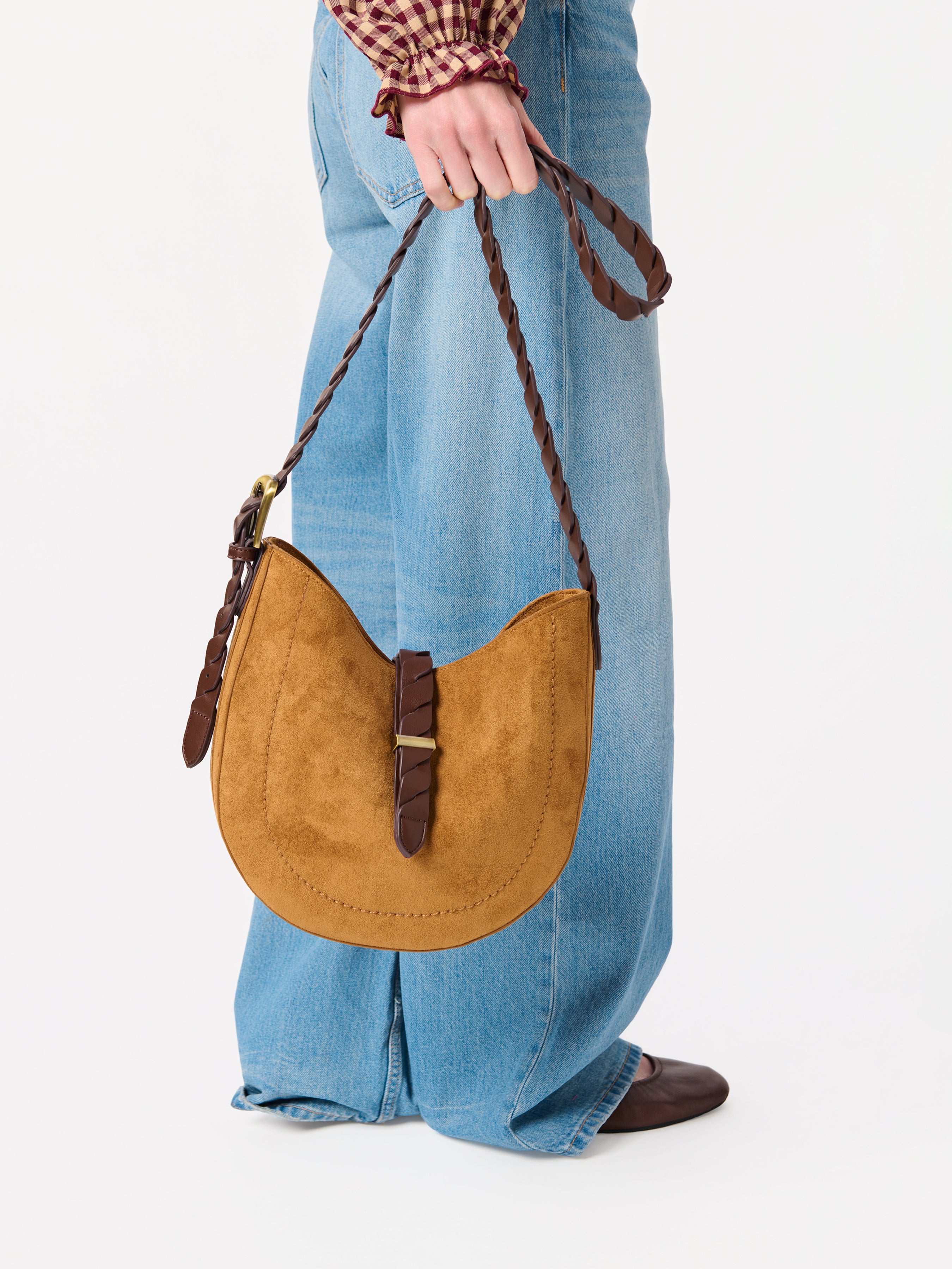 Shiraleah Roberta Cross-Body Bag TAN / OS