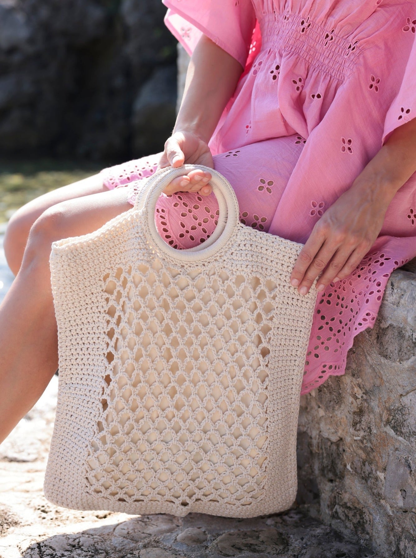 Shiraleah Jezabelle Bag, Ivory