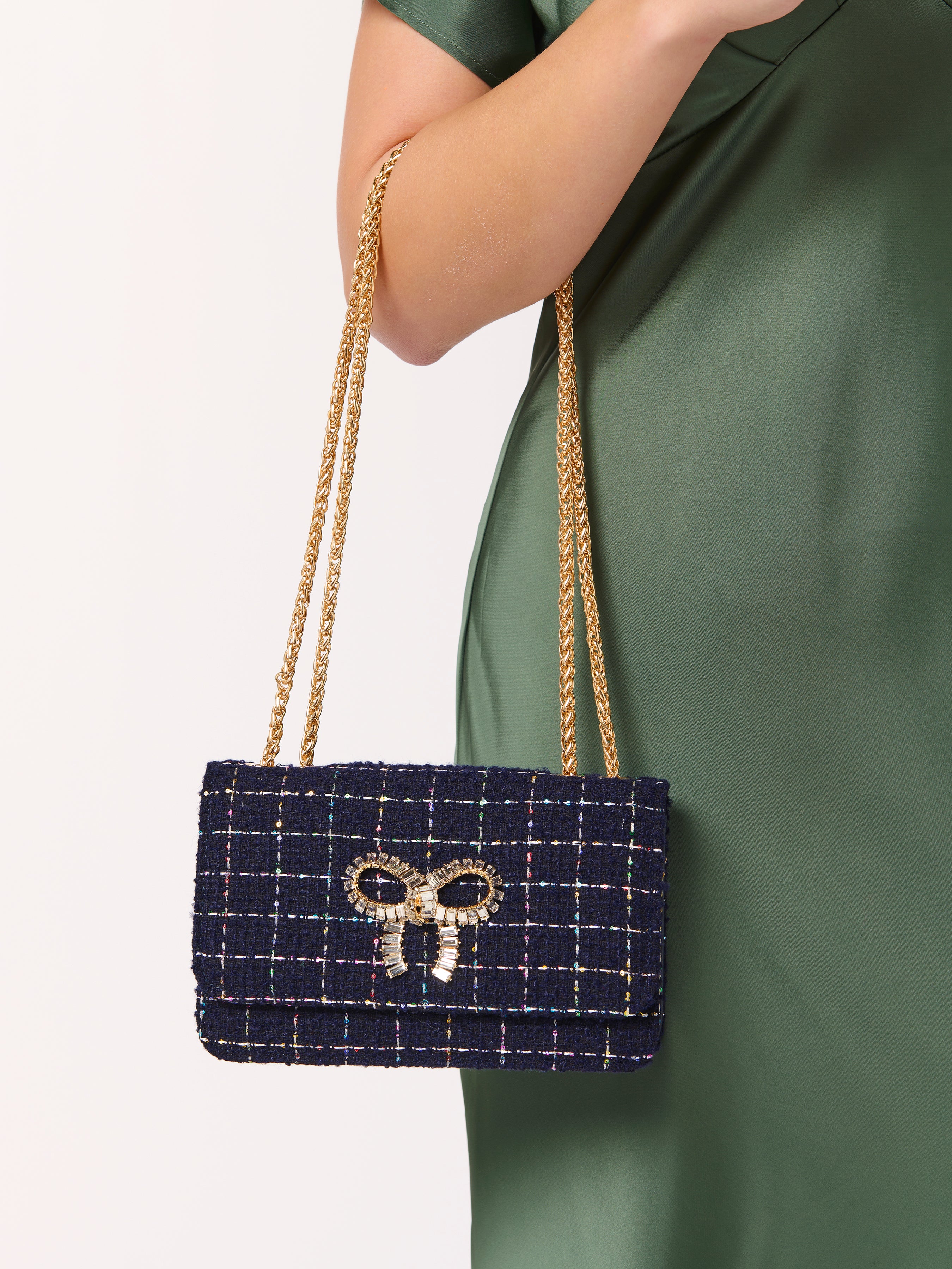 Shiraleah Roa Shoulder Bag NAVY
