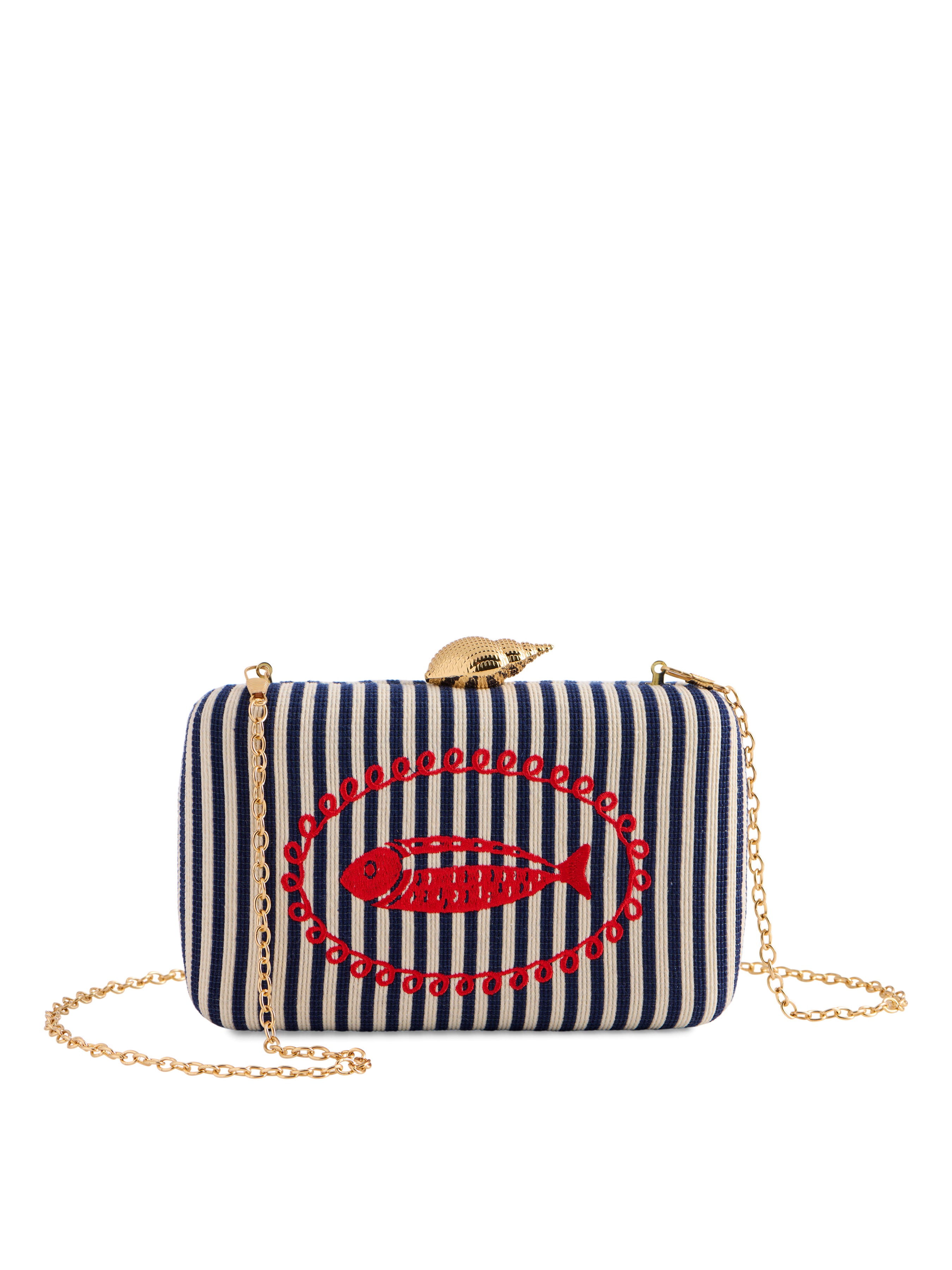 Shiraleah Marina Minaudière NAVY