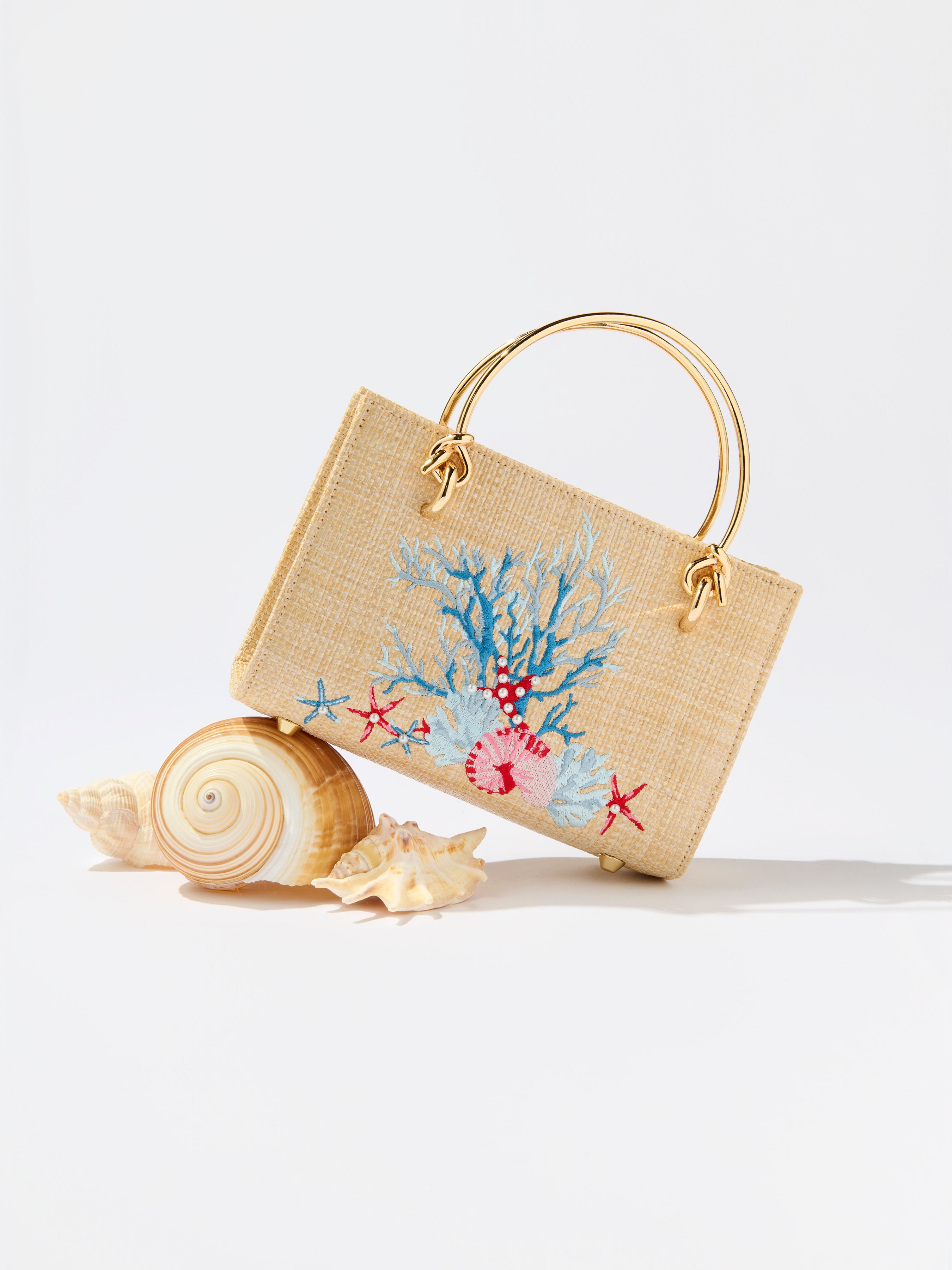 Shiraleah Leila Mini Bag, Natural