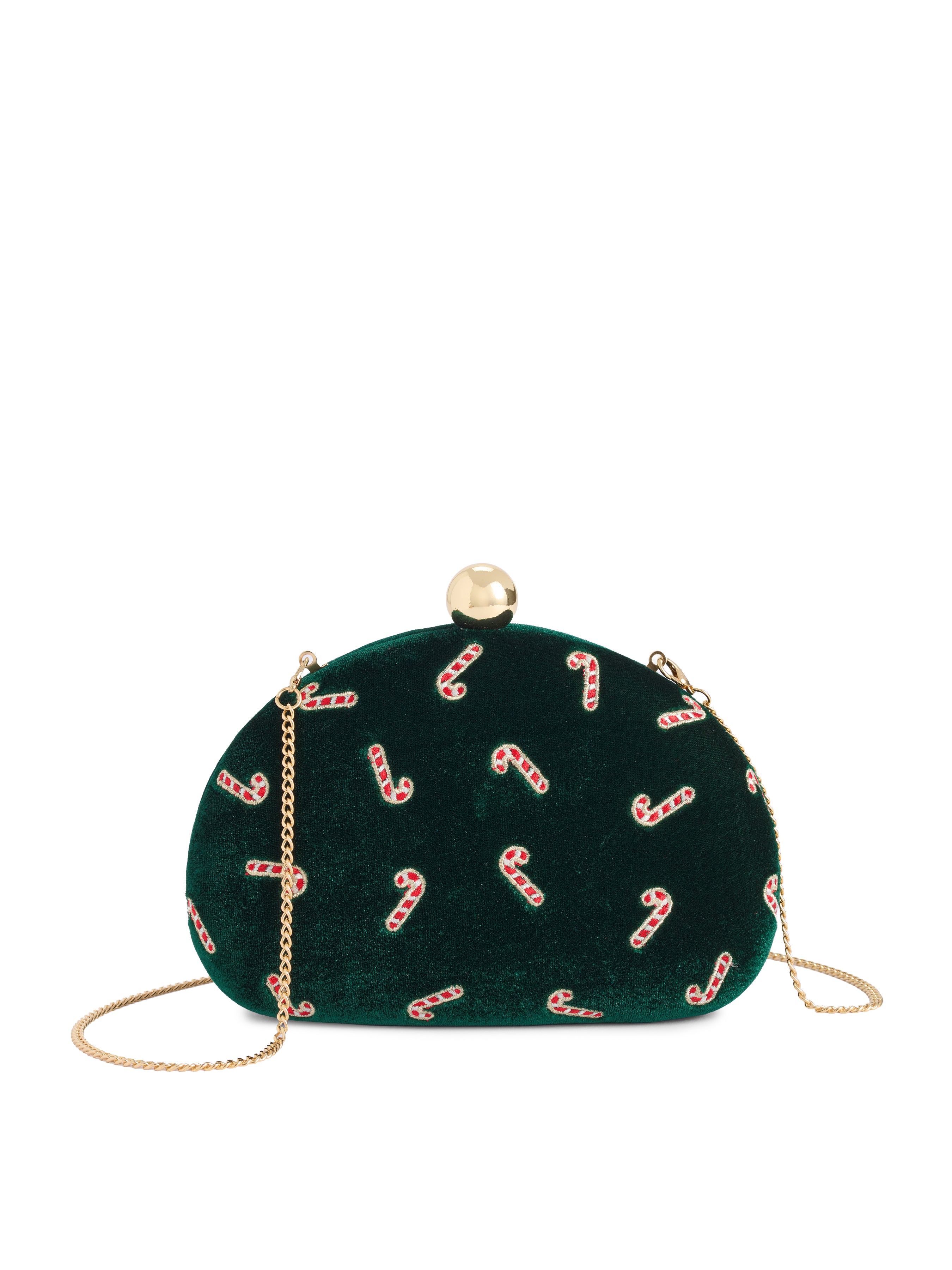 Shiraleah Candy Cane Minaudière, Forest