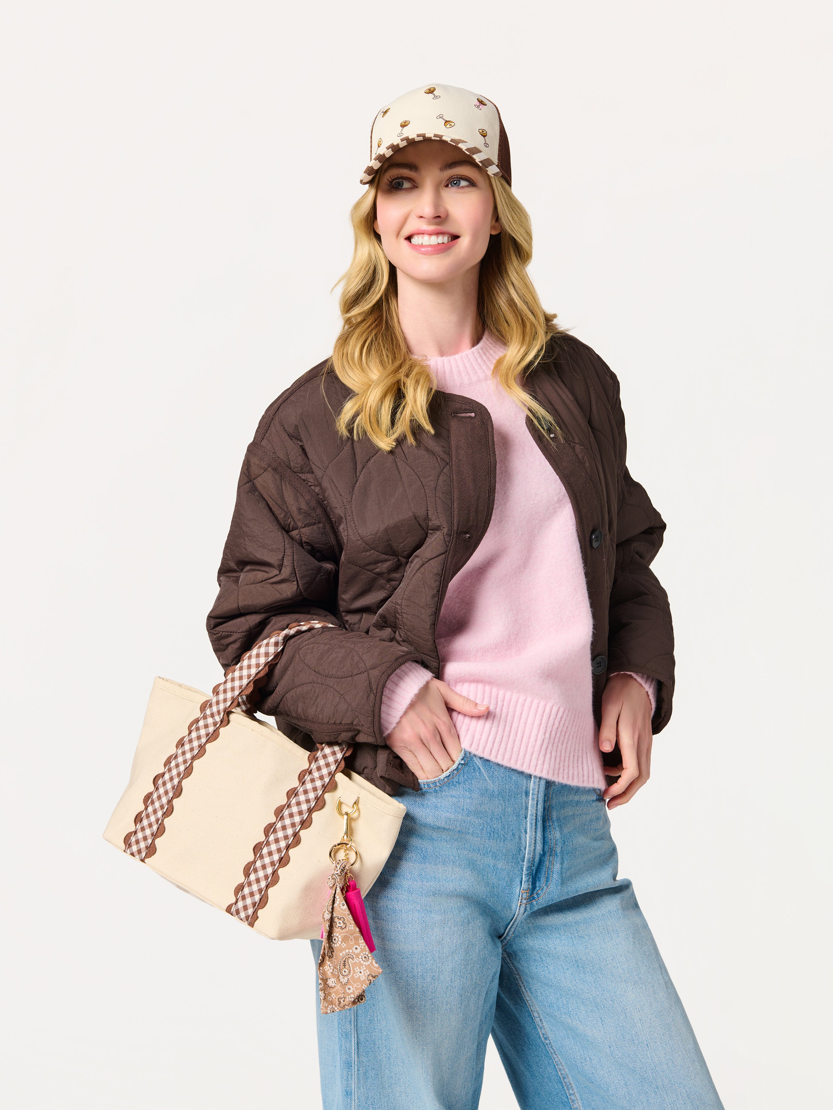 Shiraleah Darling Mini Tote BROWN / OS