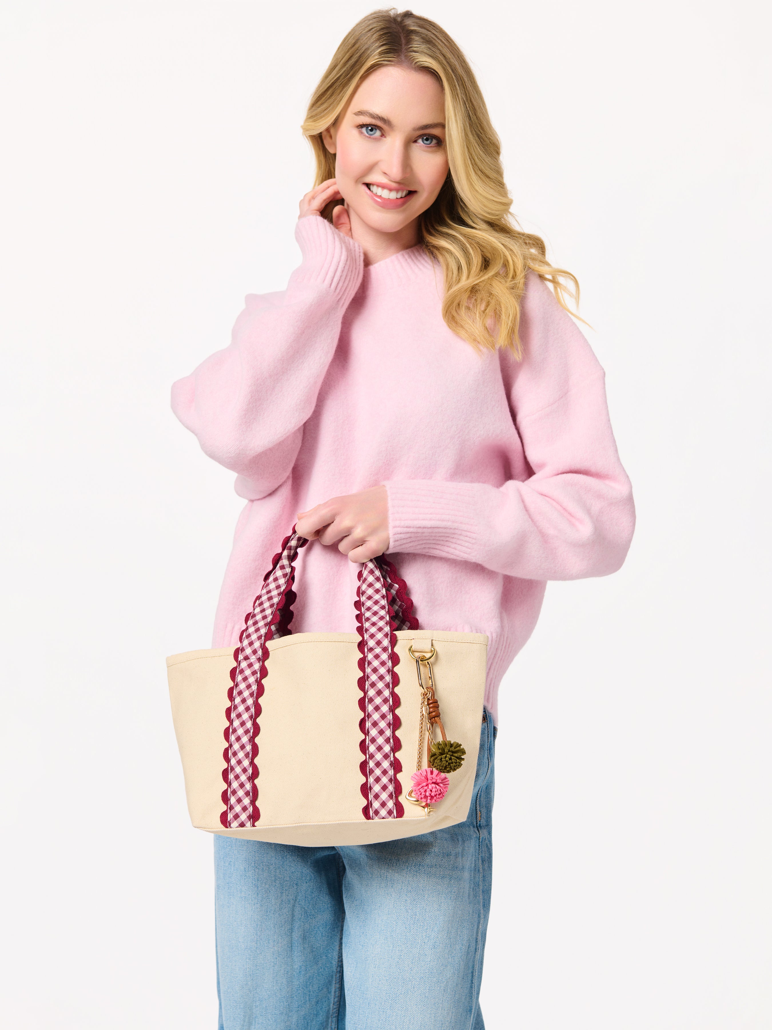 Shiraleah Darling Mini Tote MAROON / OS