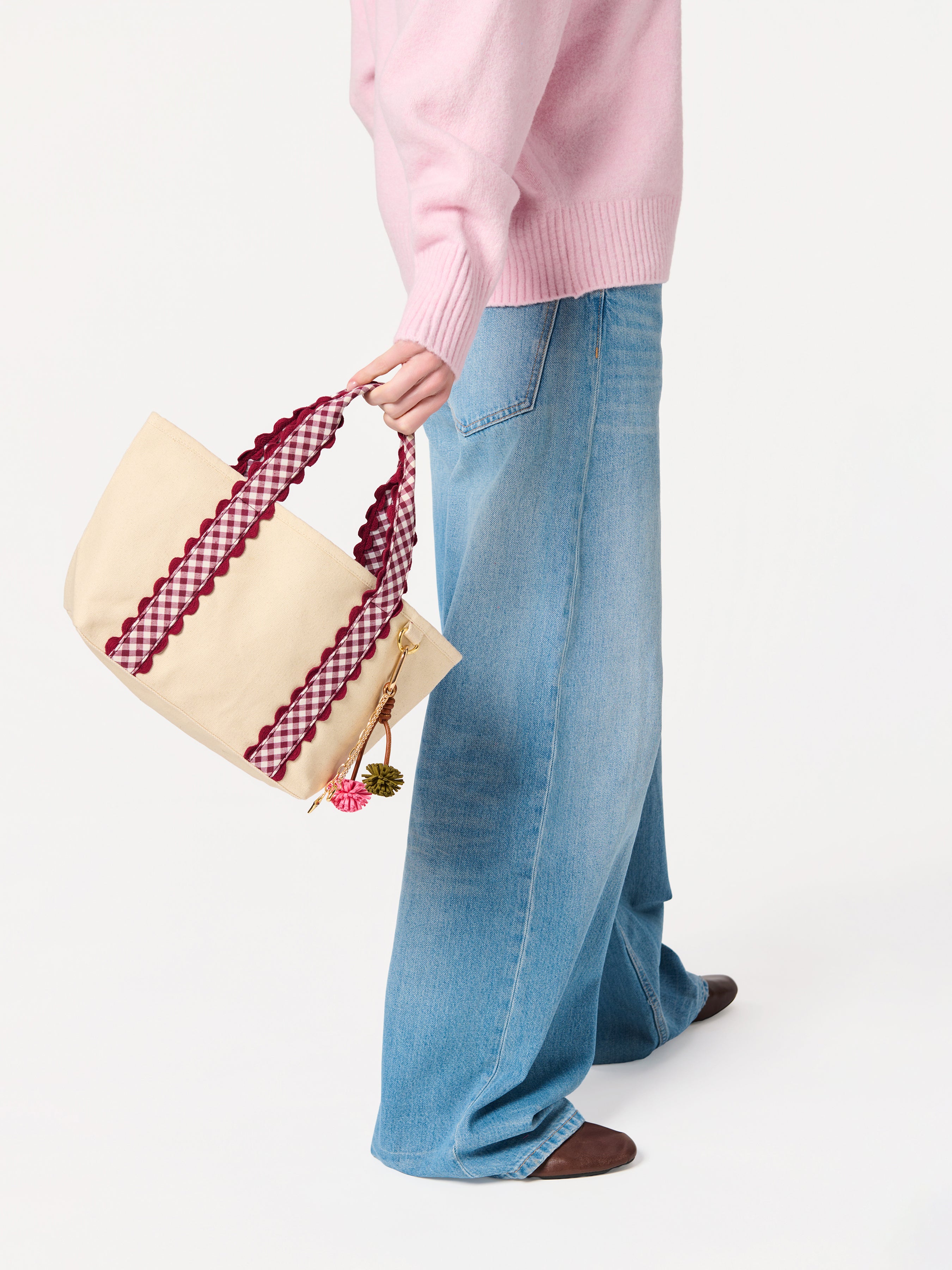 Shiraleah Darling Mini Tote MAROON / OS