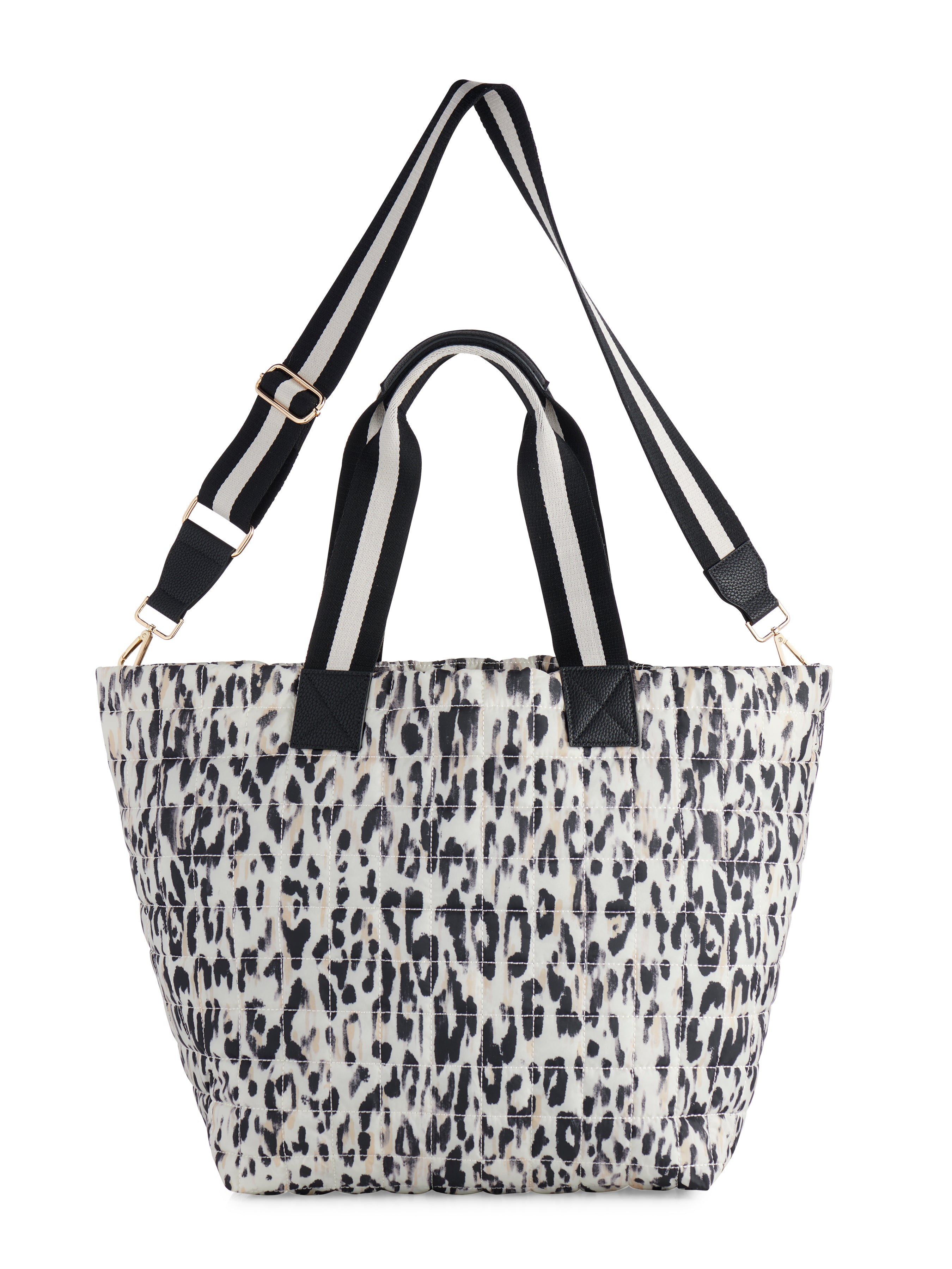 Shiraleah Ezra Travel Tote LEOPARD
