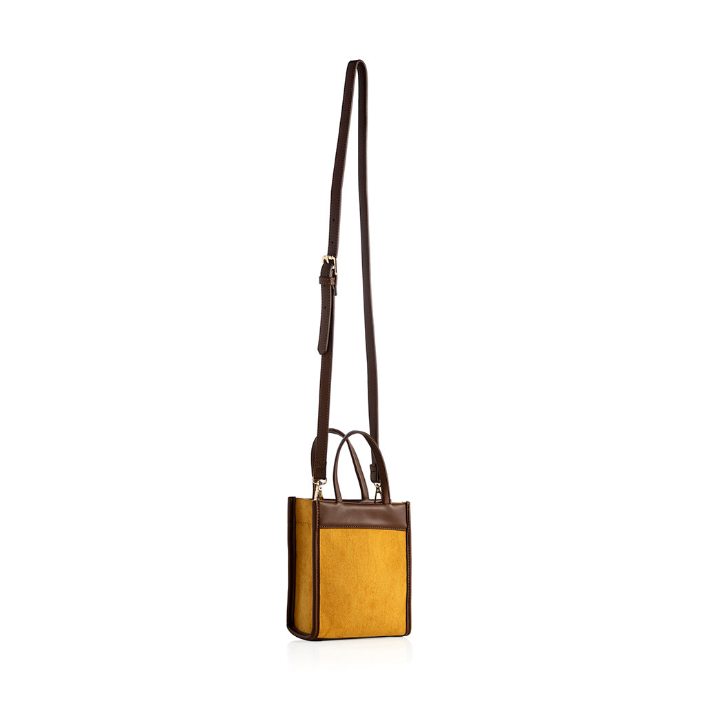 Shiraleah Nieves Mini Tote Cross-Body, Yellow