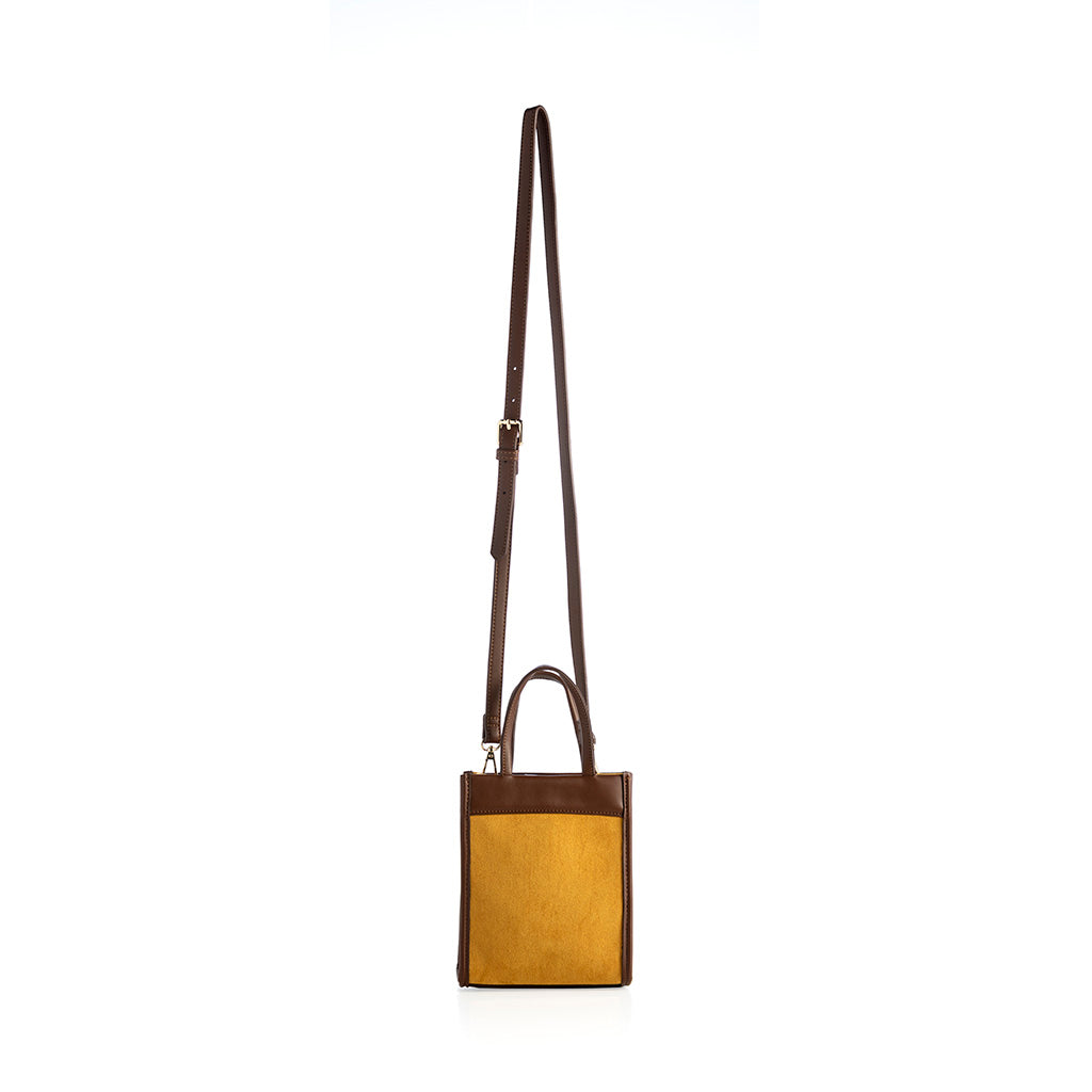 Shiraleah Nieves Mini Tote Cross-Body, Yellow