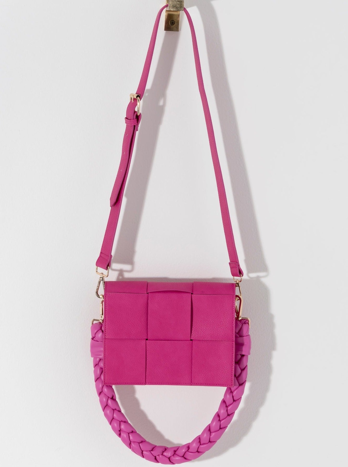 Shiraleah Verona Shoulder Bag, Fuchsia
