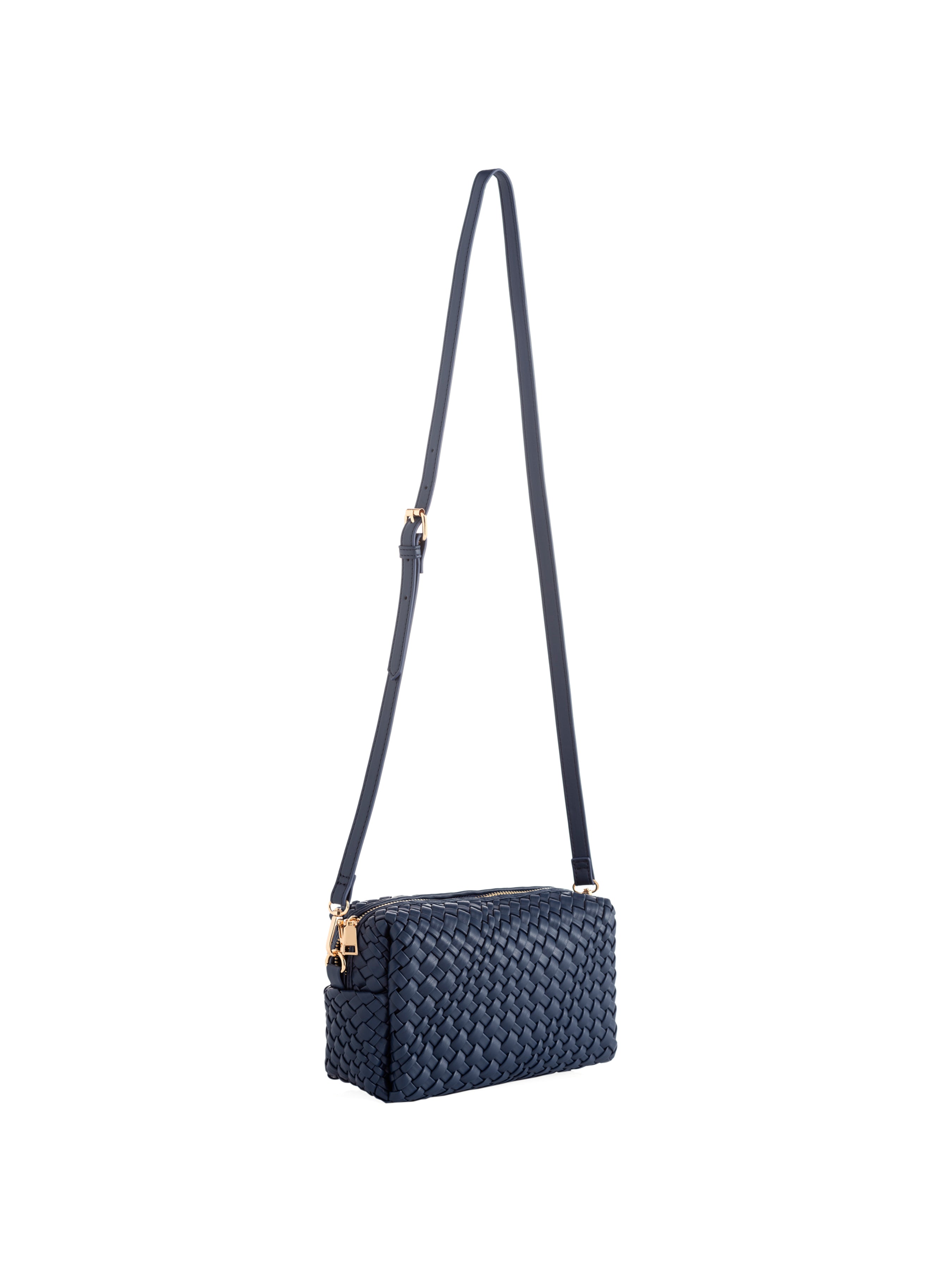 Shiraleah Blythe Boxy Cross-Body Bag, Navy