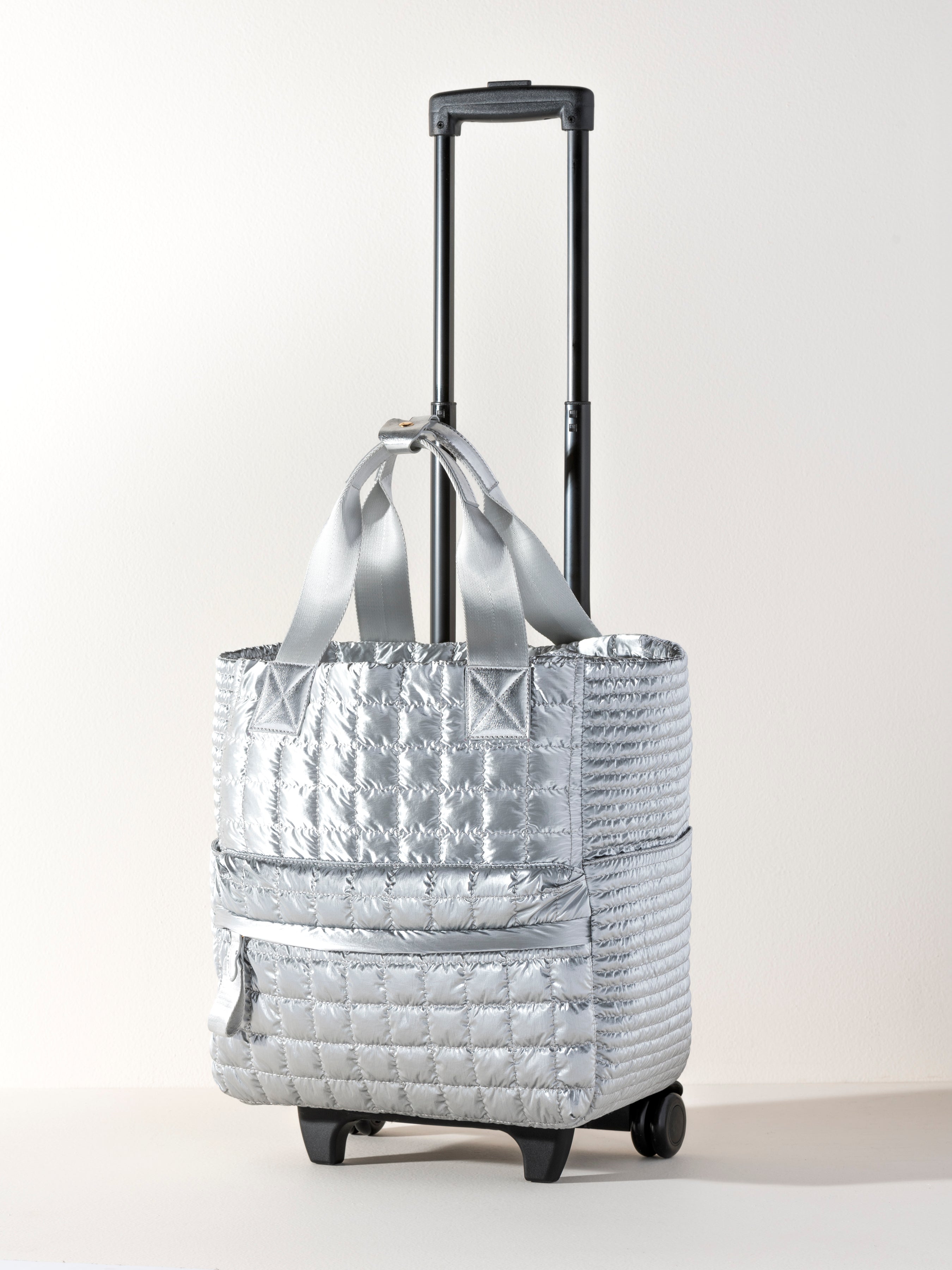 Shiraleah Logan Roller Tote SILVER