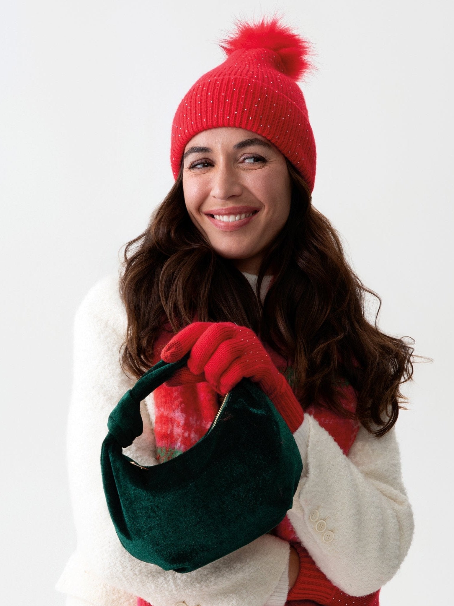 Shiraleah Natalia Beanie, Red