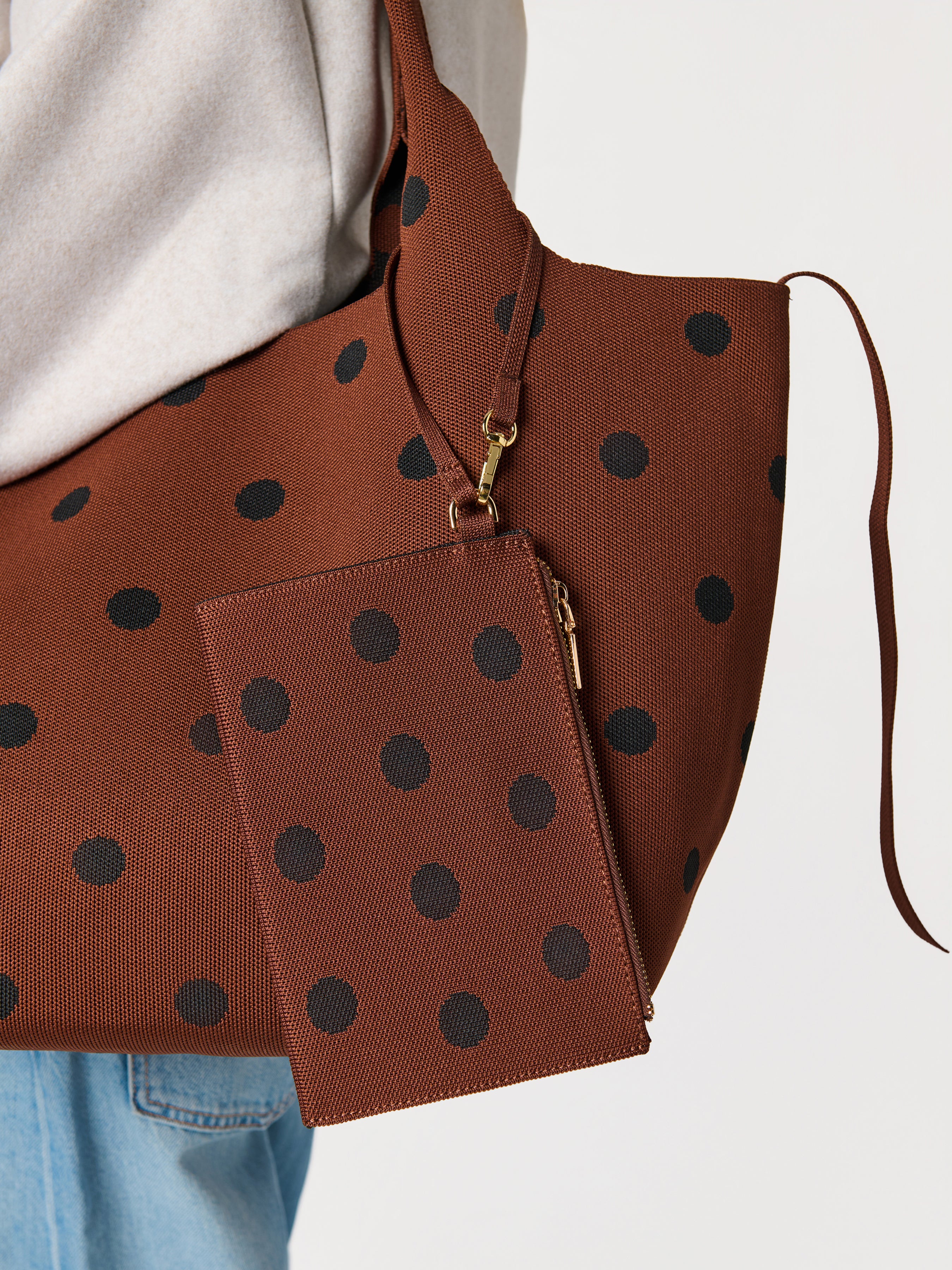 Shiraleah Robbie Tote CHOCOLATE