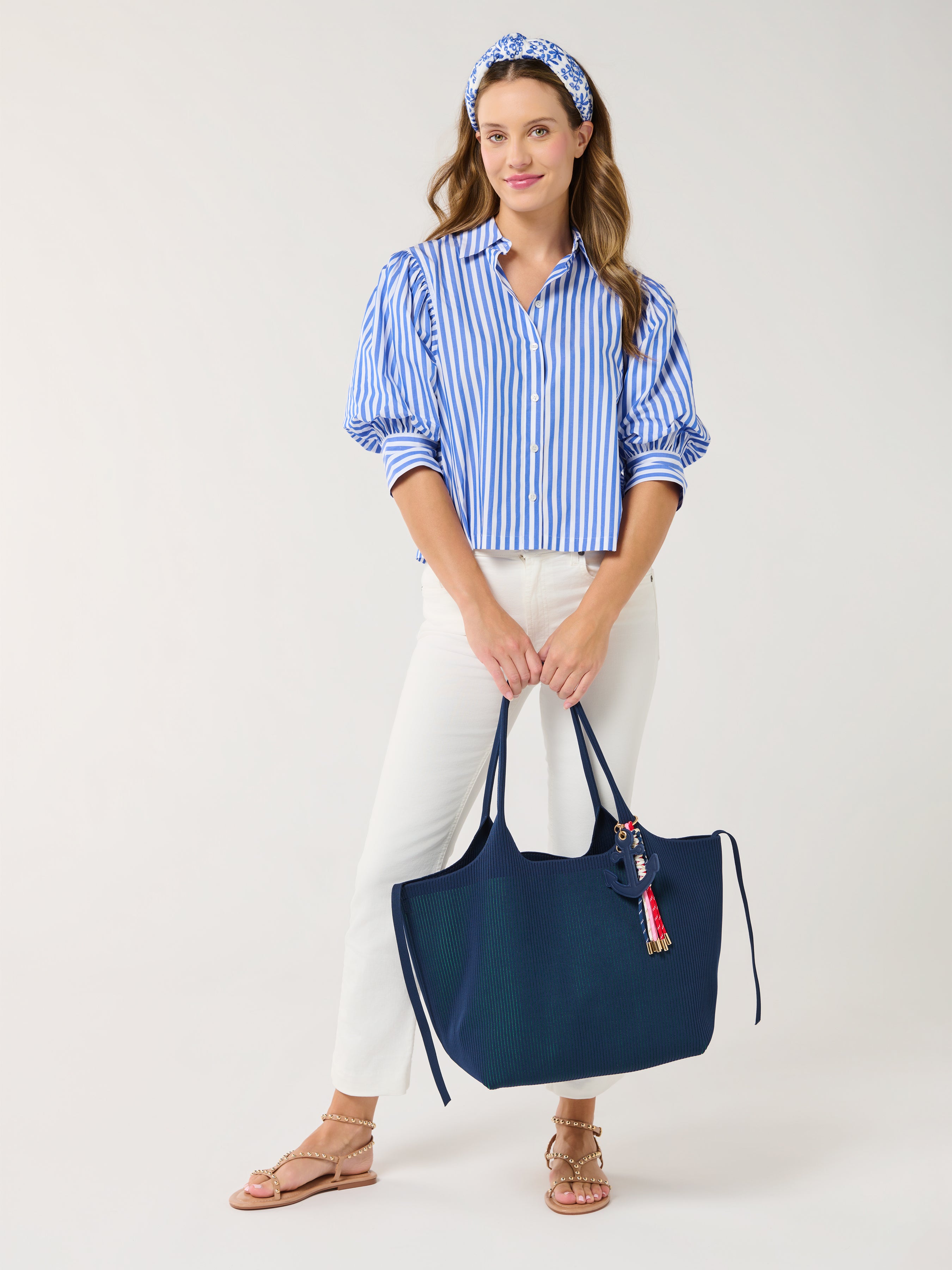 Shiraleah Robbie Tote NAVY