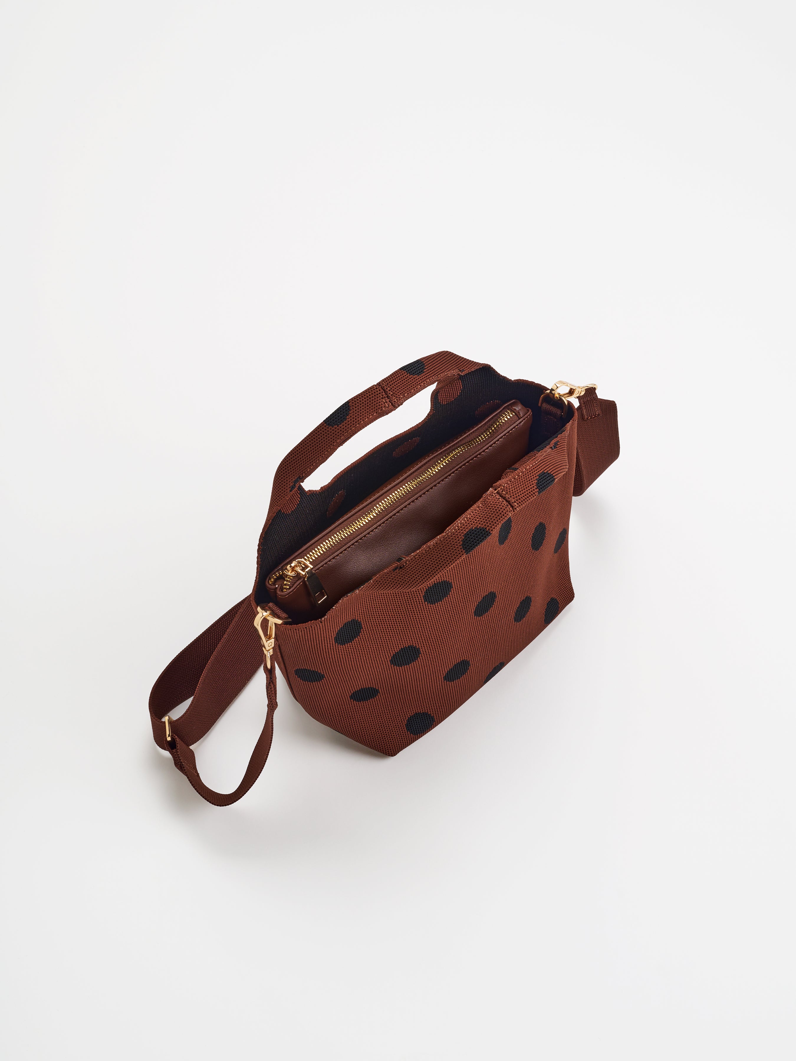 Shiraleah Robbie Mini Tote CHOCOLATE