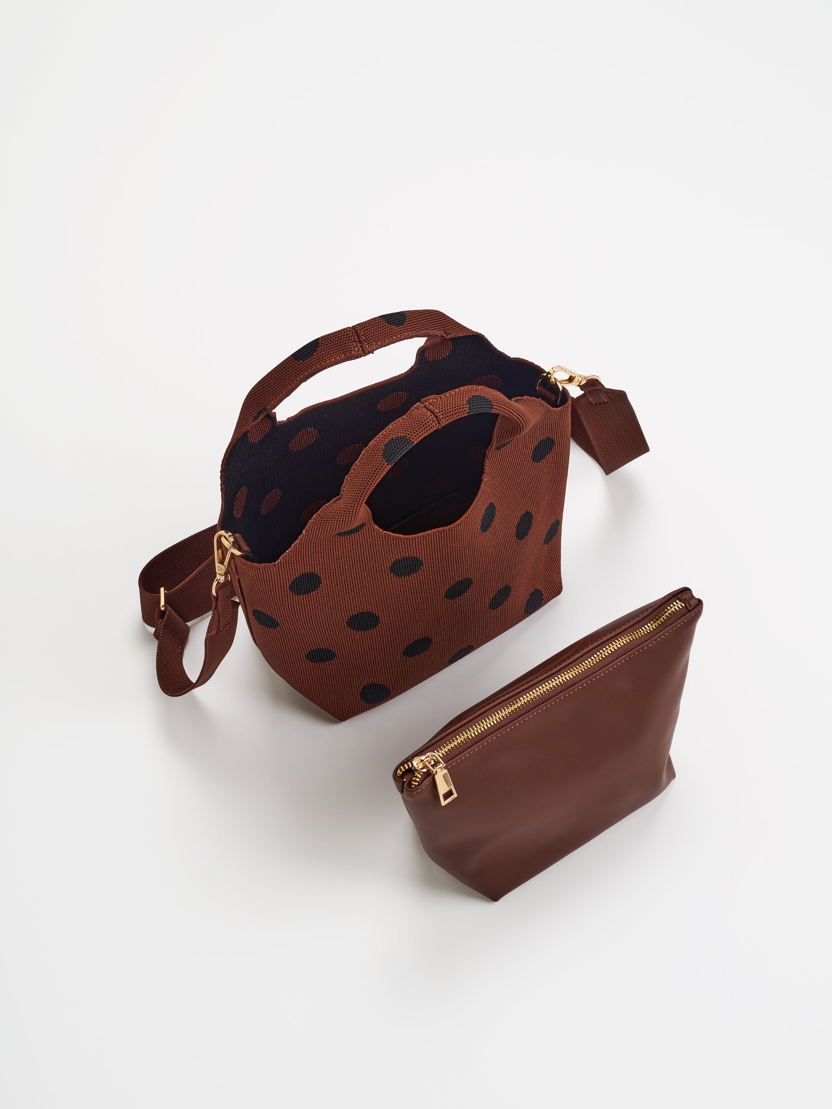 Shiraleah Robbie Mini Tote CHOCOLATE