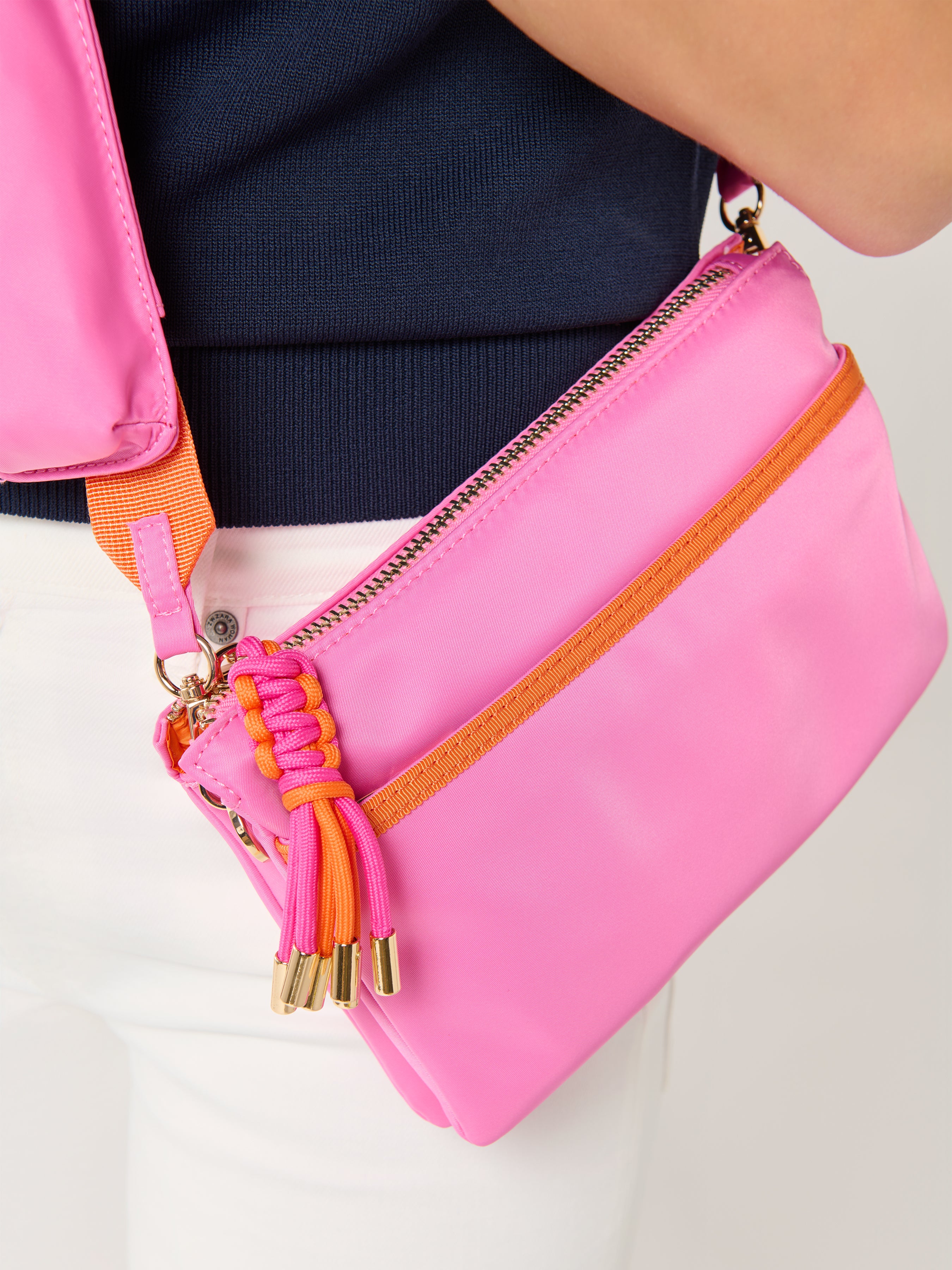 Shiraleah Jet Cross-Body PINK