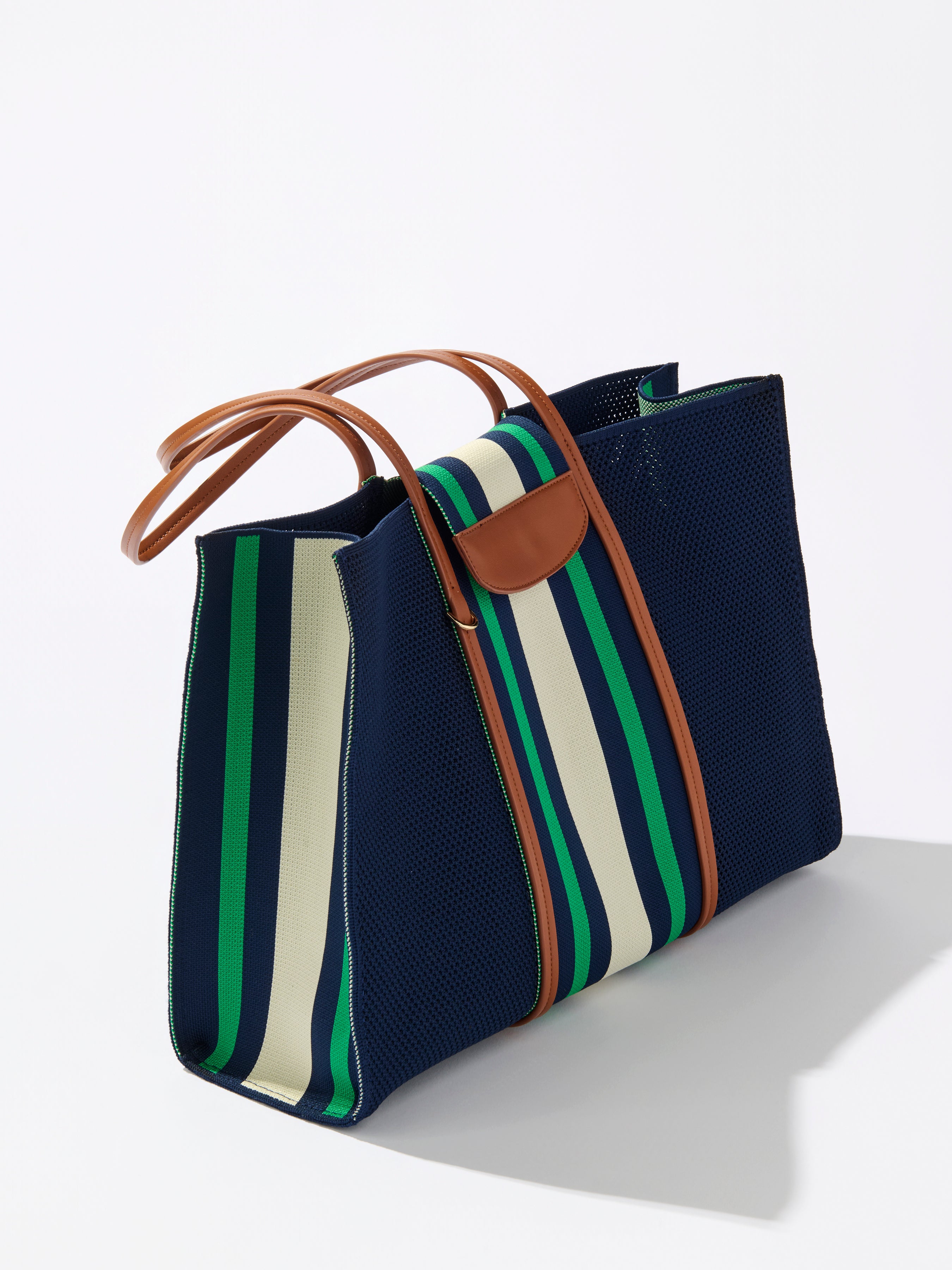 Shiraleah Aria Boxy Tote NAVY